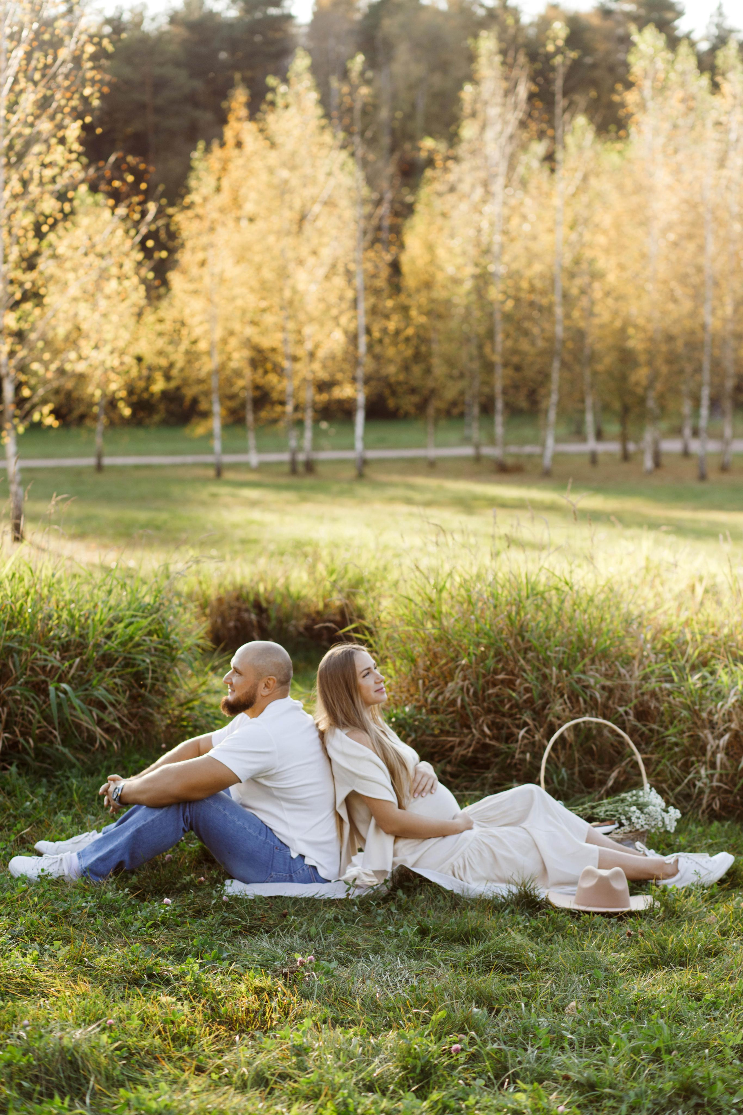 Фотосессия беременности в Мещерском парке. Фотограф Александра Сыщенко