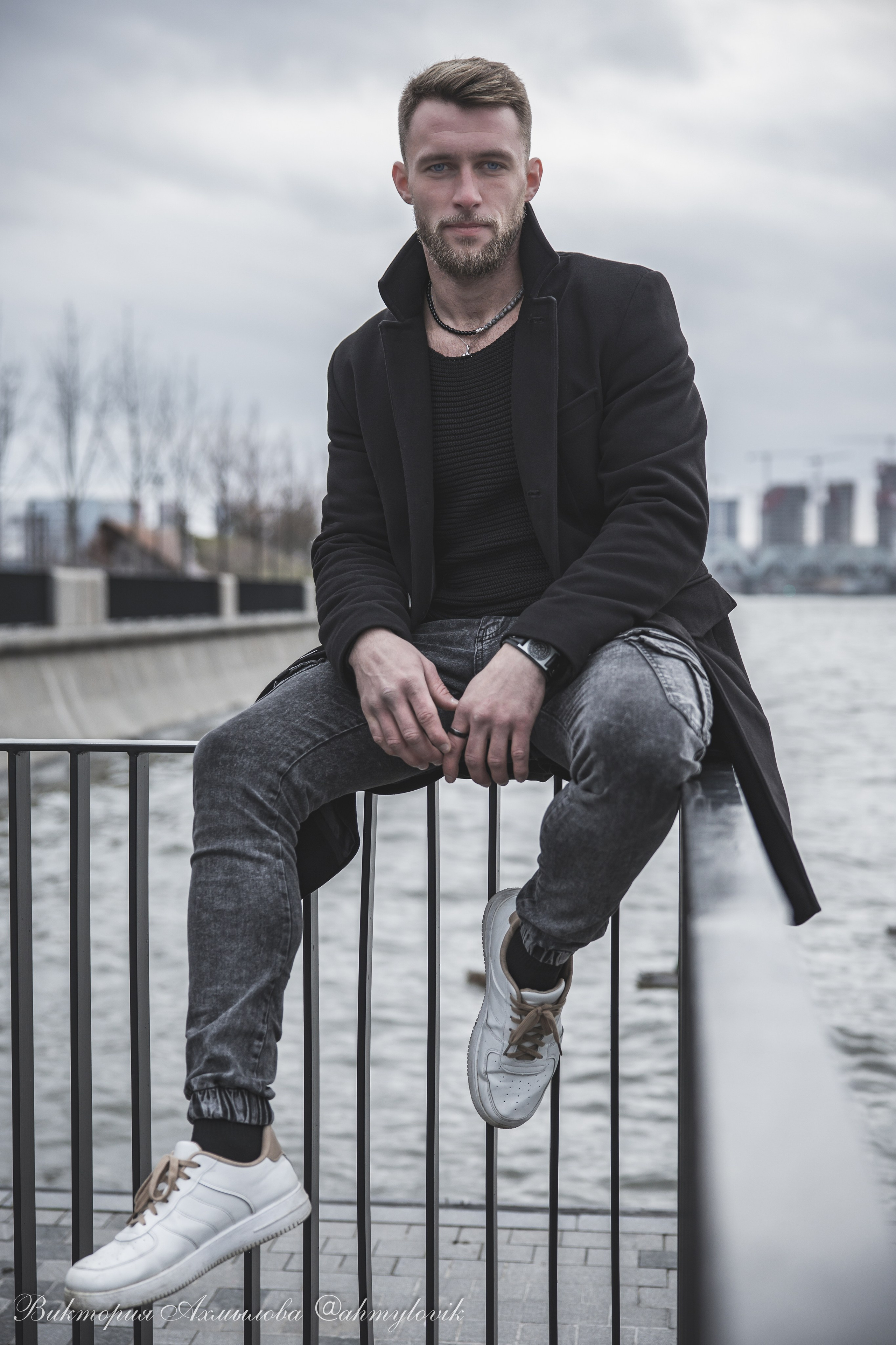 Прогулка с Хаски (Сергей). Виктория Ахмылова. Фотограф в Москве