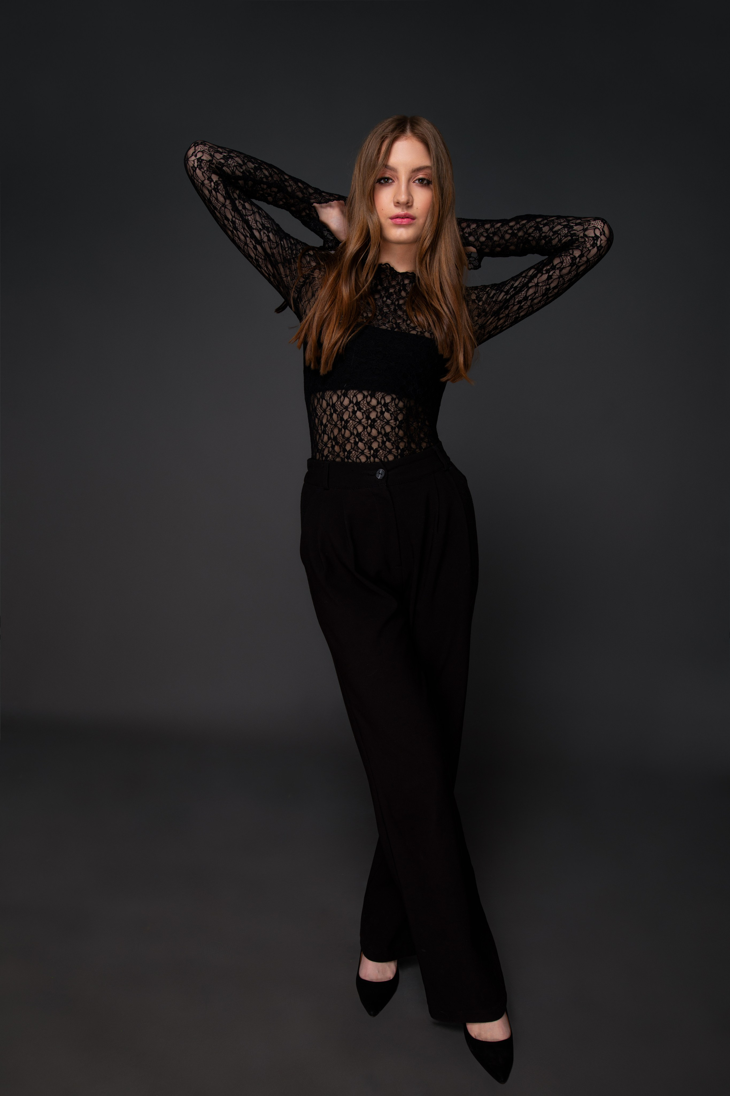 Фотосет с Ангелиной в студии на циклораме в формате для «себя»