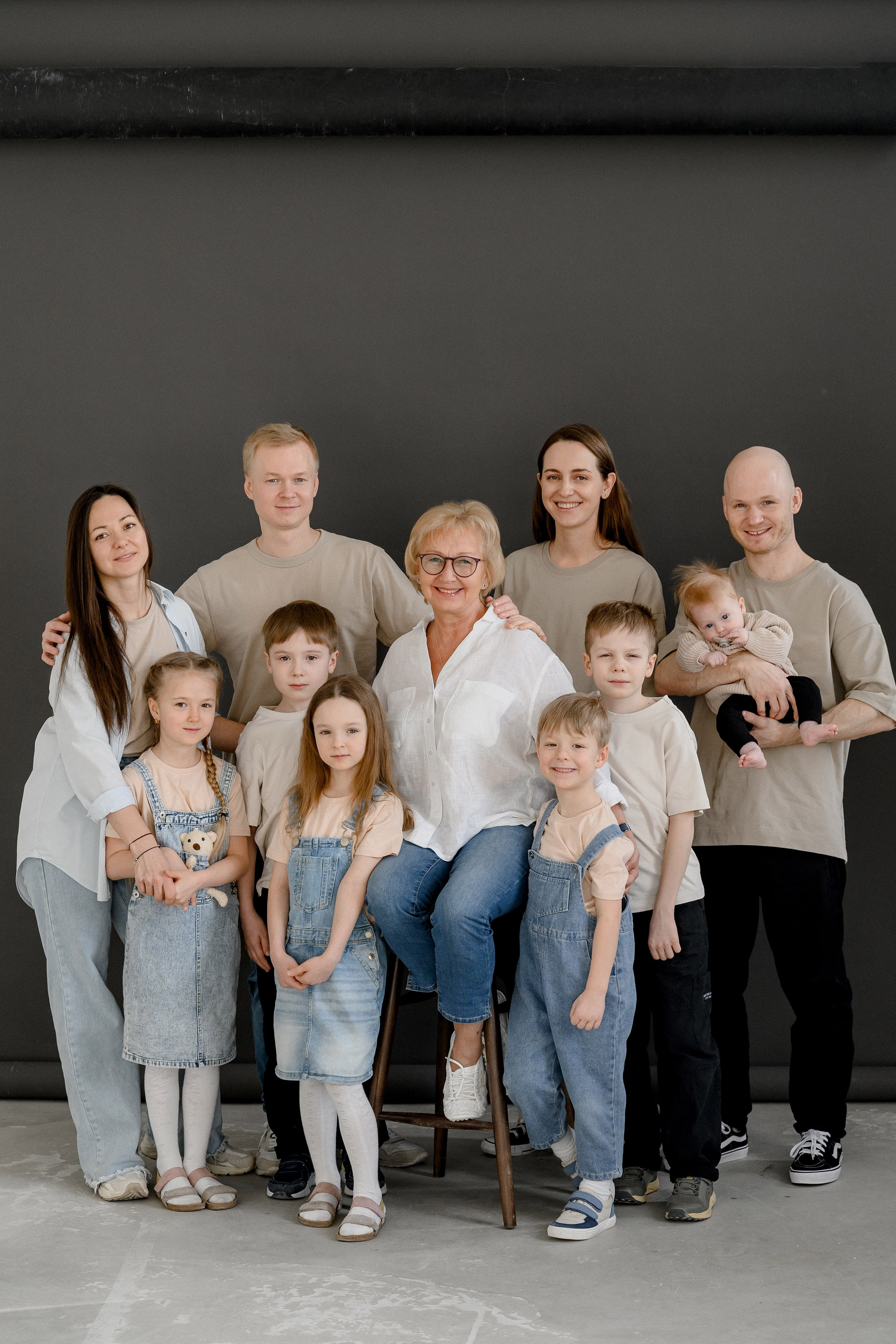 Биг фэмили. Фотограф Павел Петров г. Тюмень