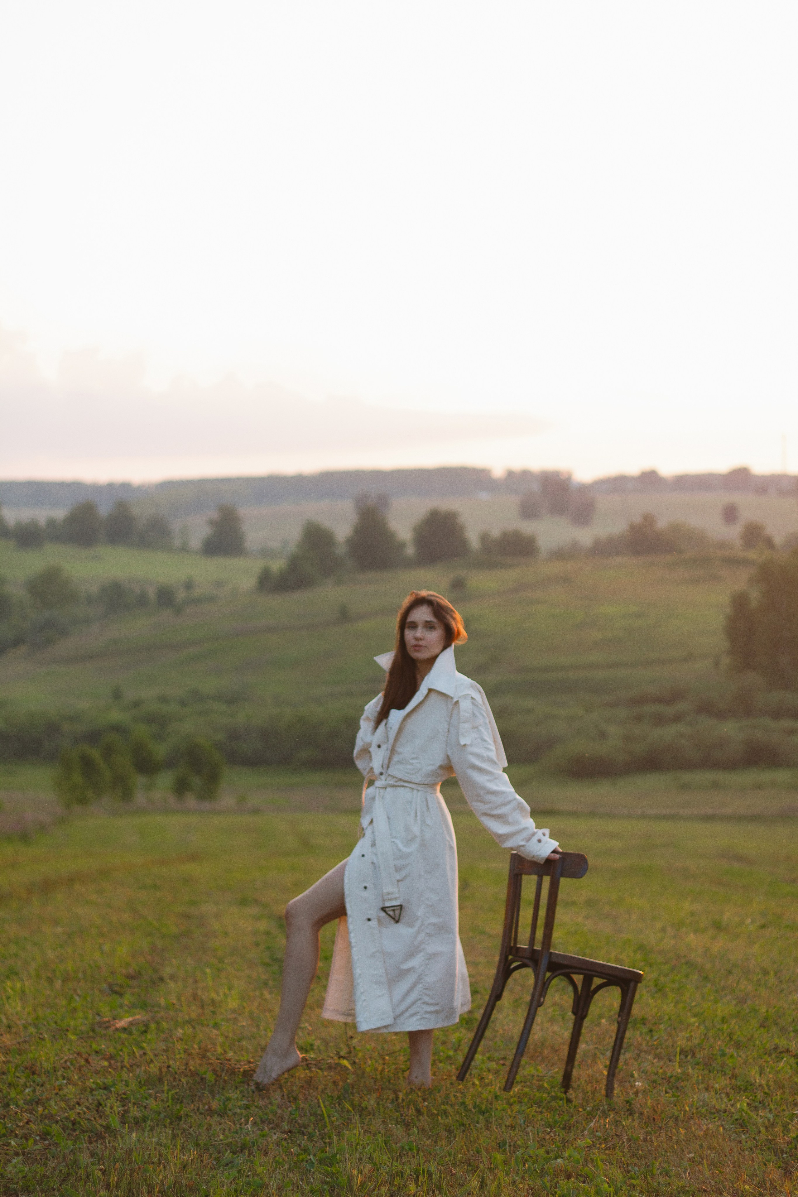 Оля, закат. Анастасия Дубцова. Фотограф в Кемерово