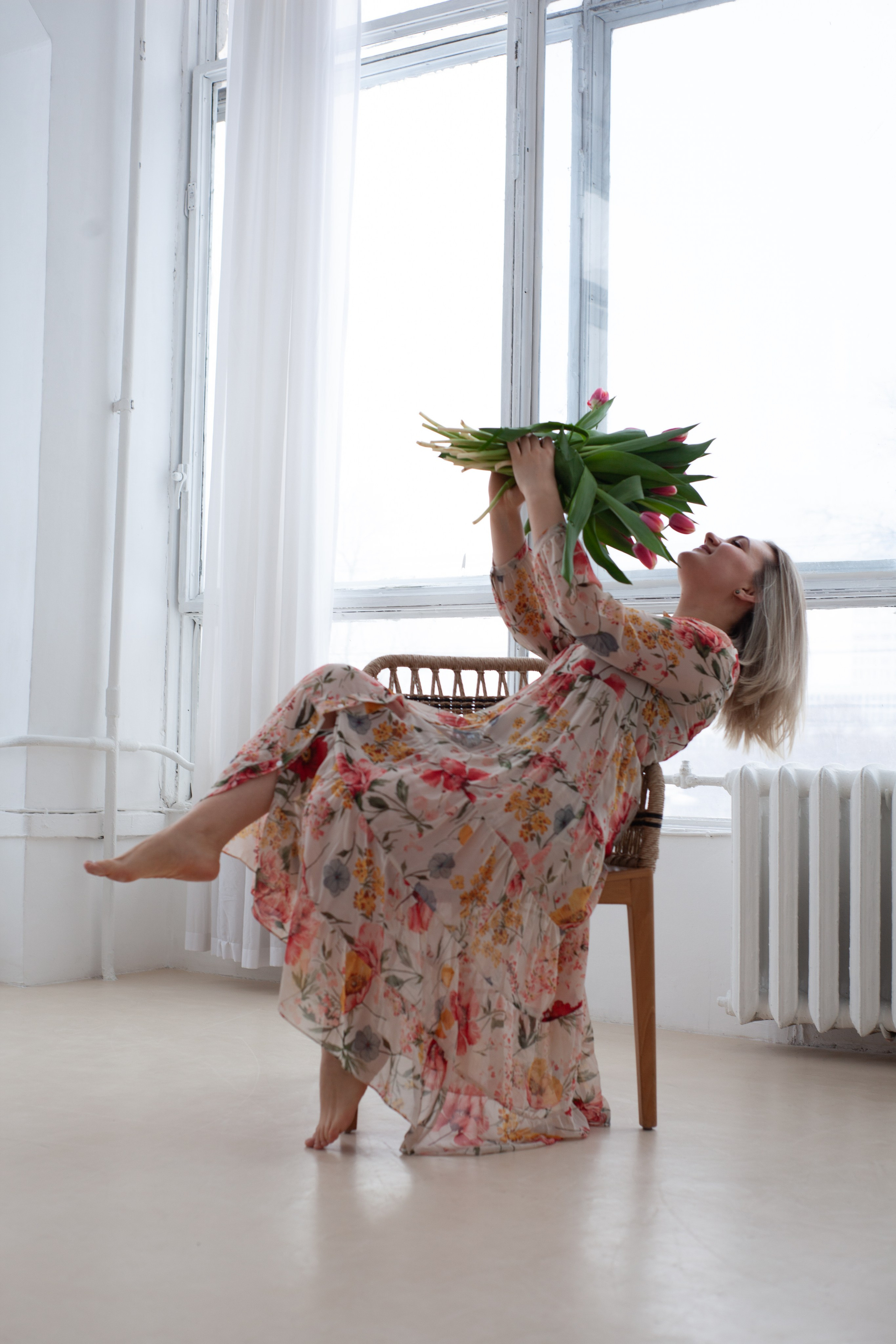 Фото день «Дарите женщинам цветы» для семейного клуба «ВМЕСТЕ». Анастасия, Фотограф женского портрета и беременности в стиле vogue