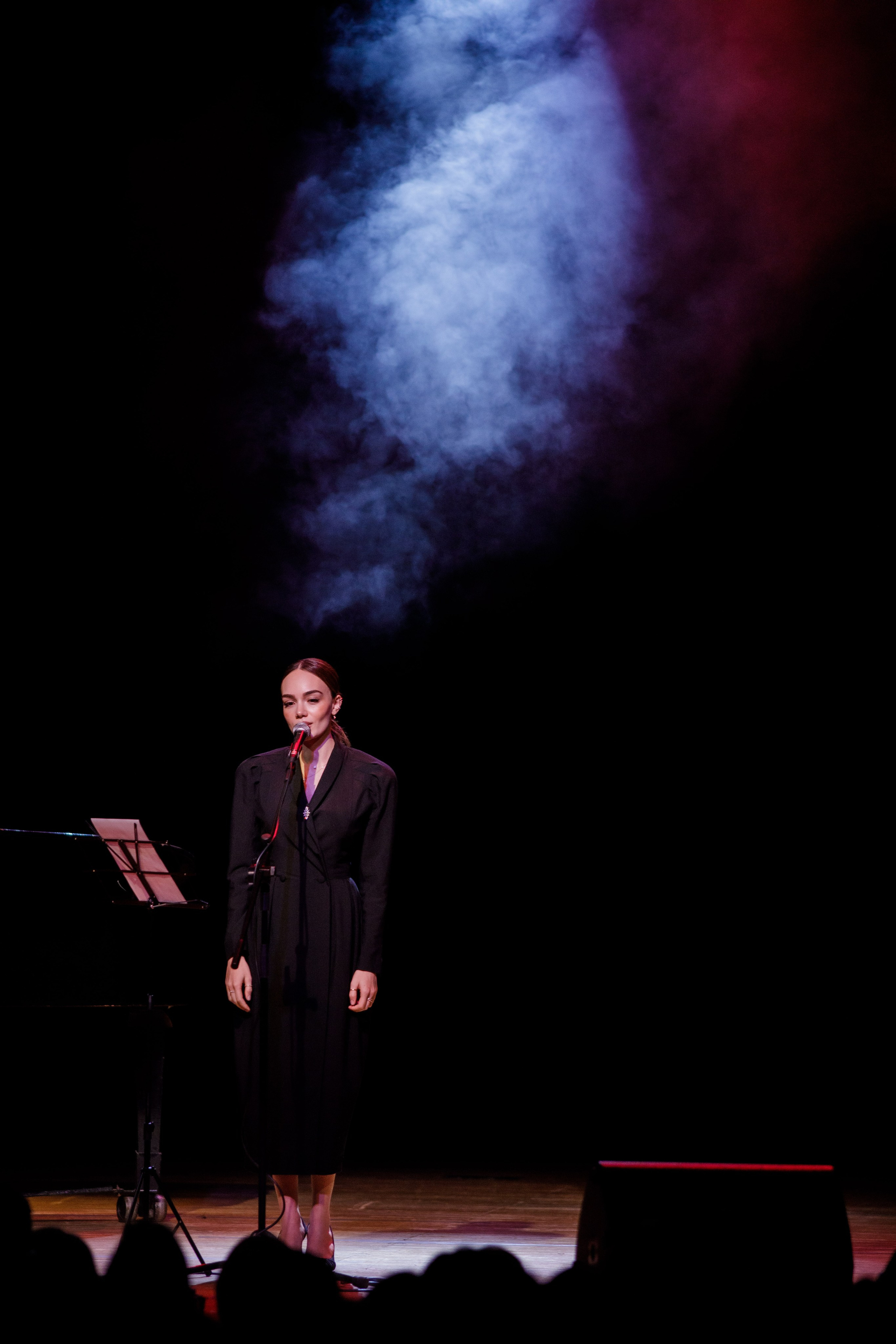 Концертное. ЧБ Фотограф Ольга Лесли