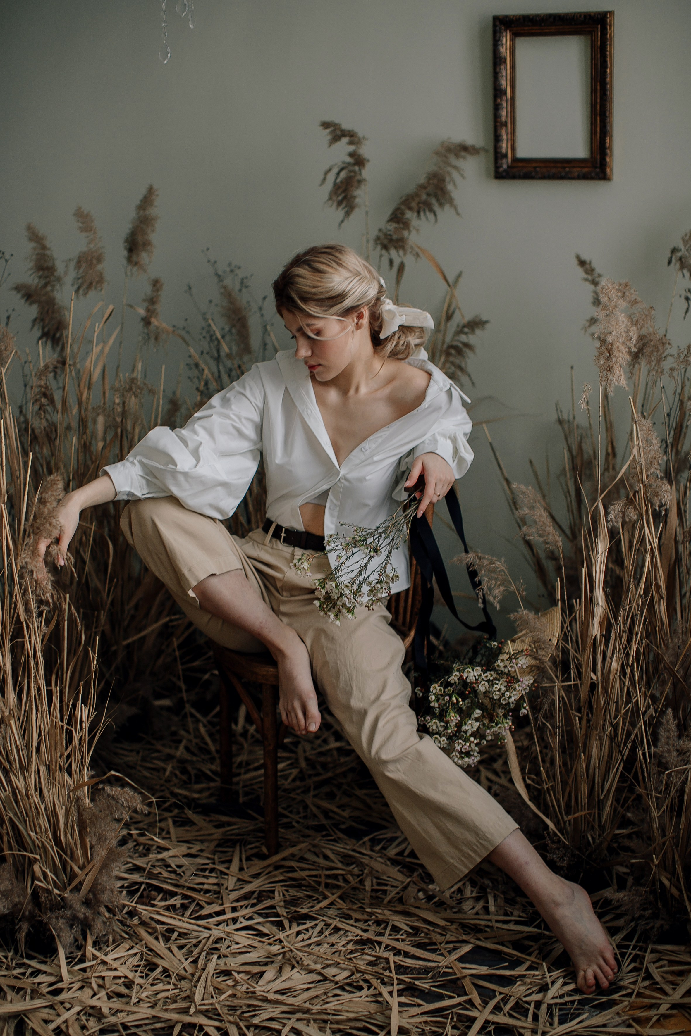 Портретная фотосессия Насти. Свадебный фотограф Москва