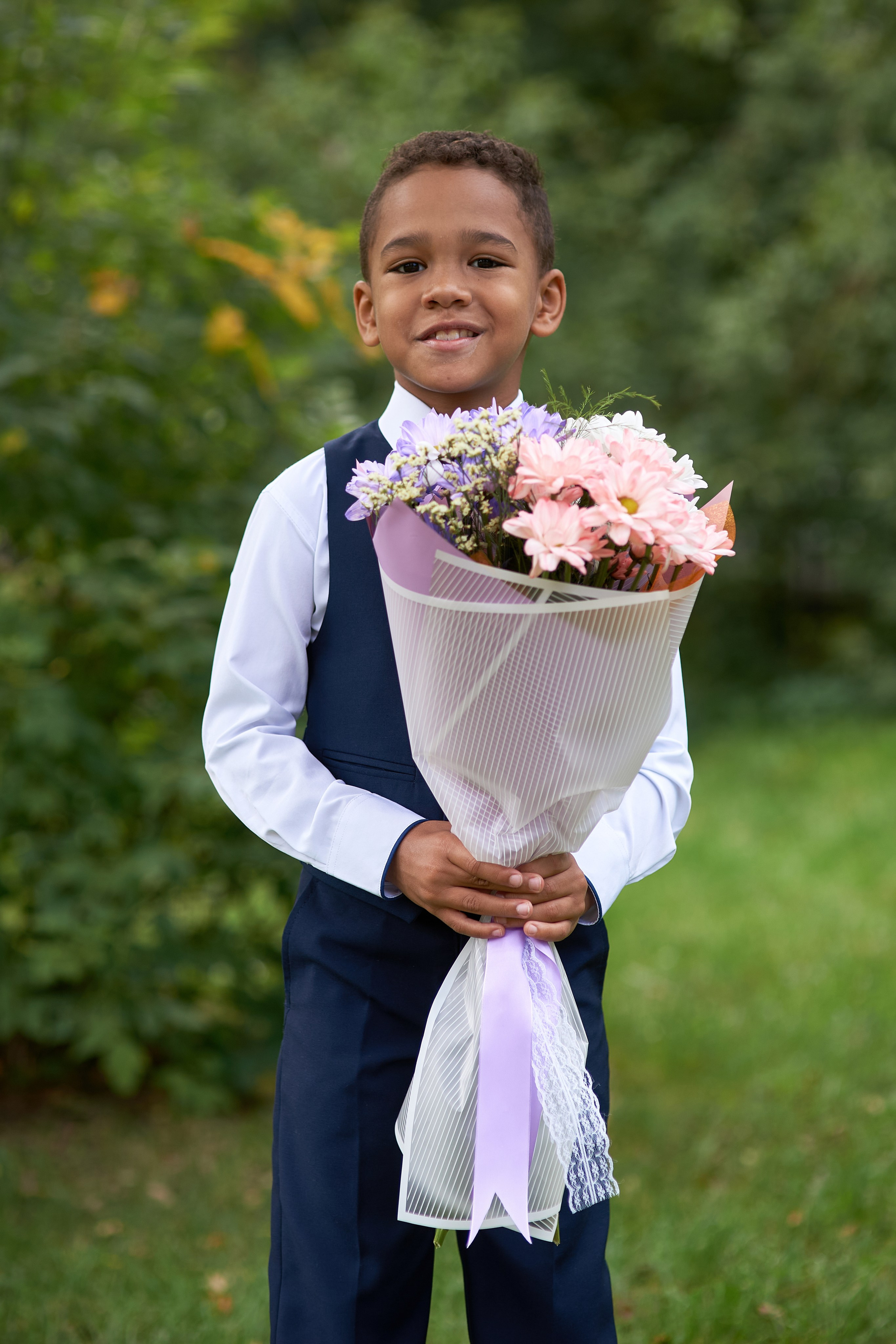 1 класс в День Знаний. Фотограф Владимир Артамонов