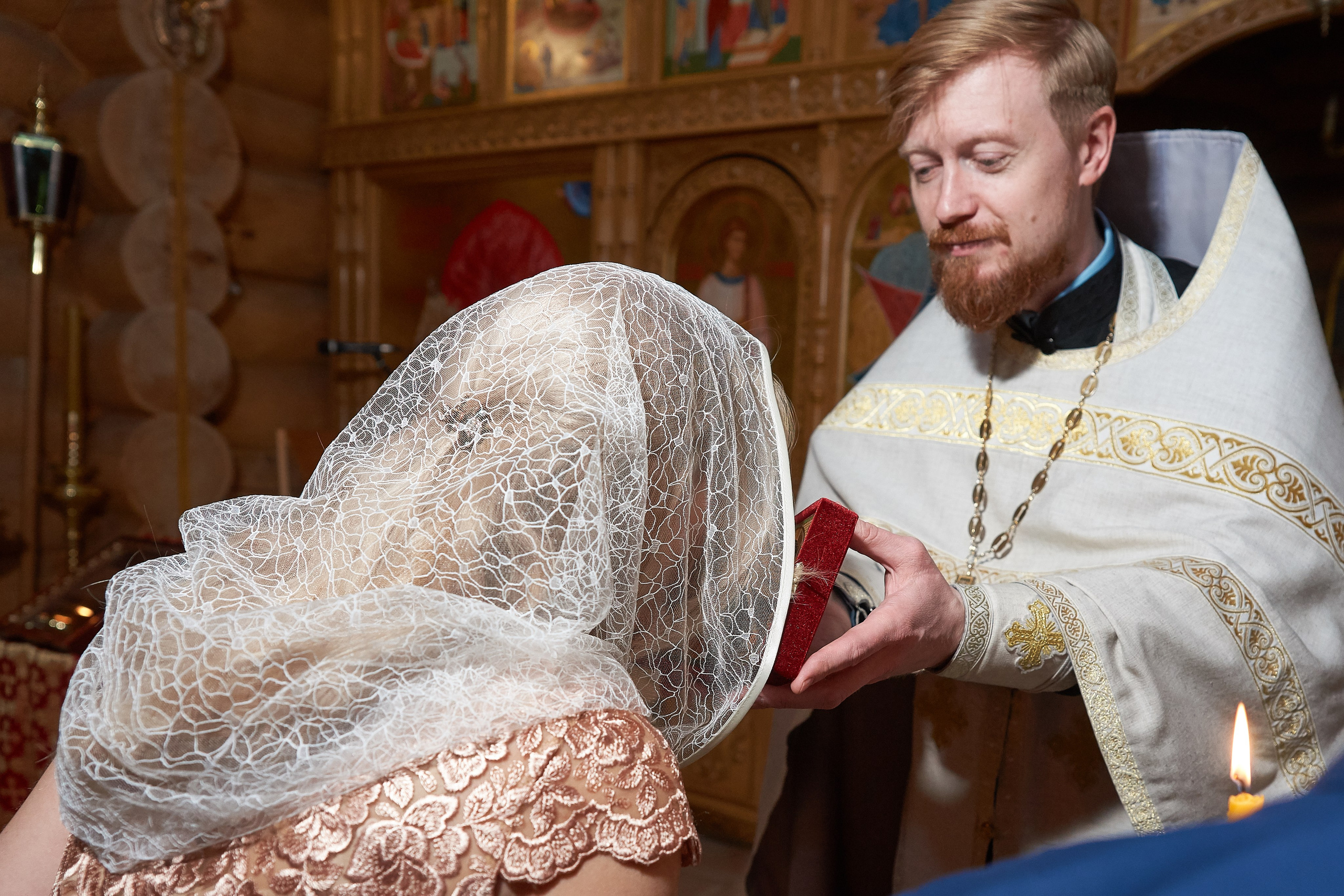 Венчание в Неопалимовской церкви. Балашиха