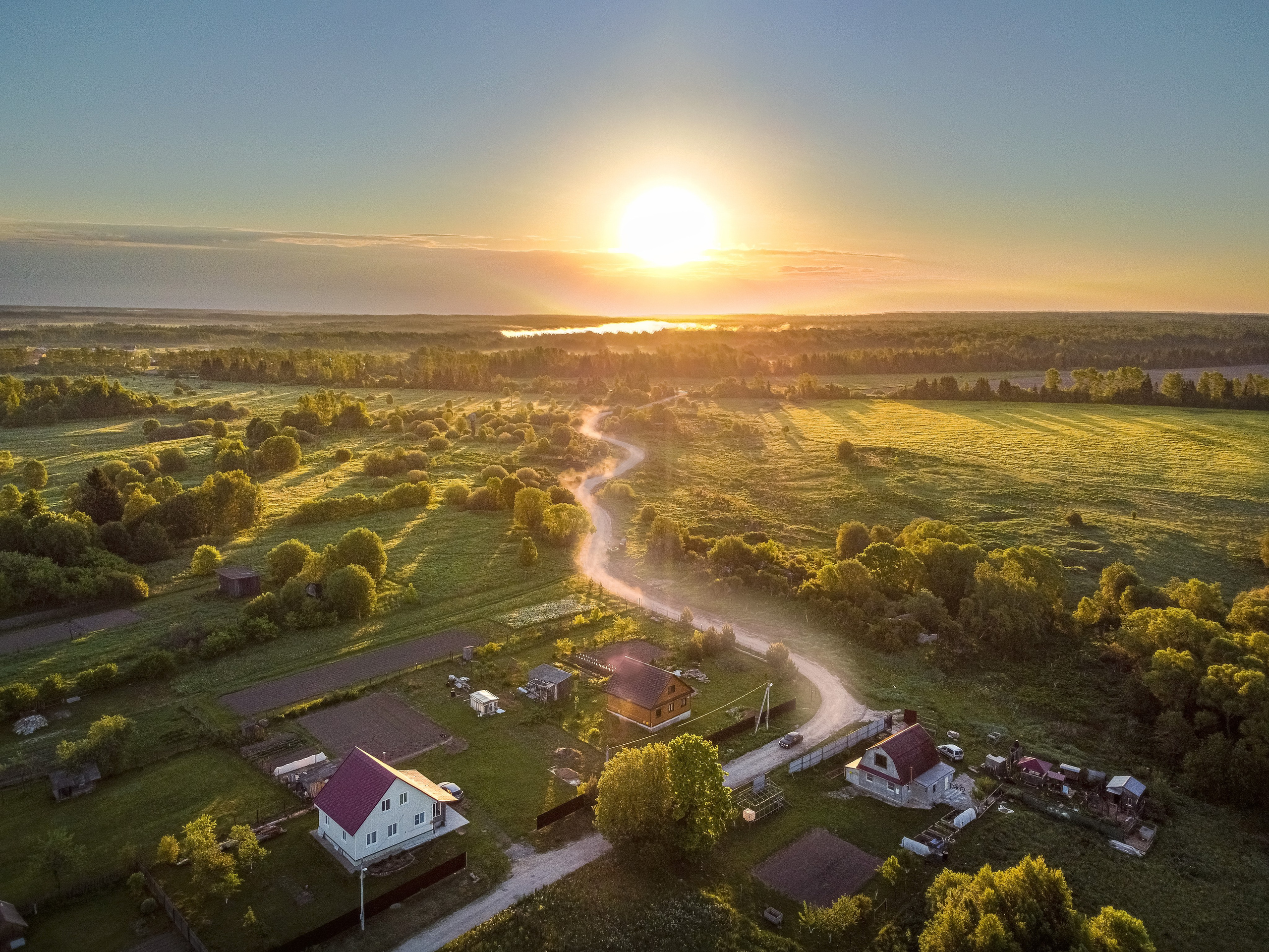Dawn of the Staritsky region. Сайт пейзажного фотографа Павла Крайникова