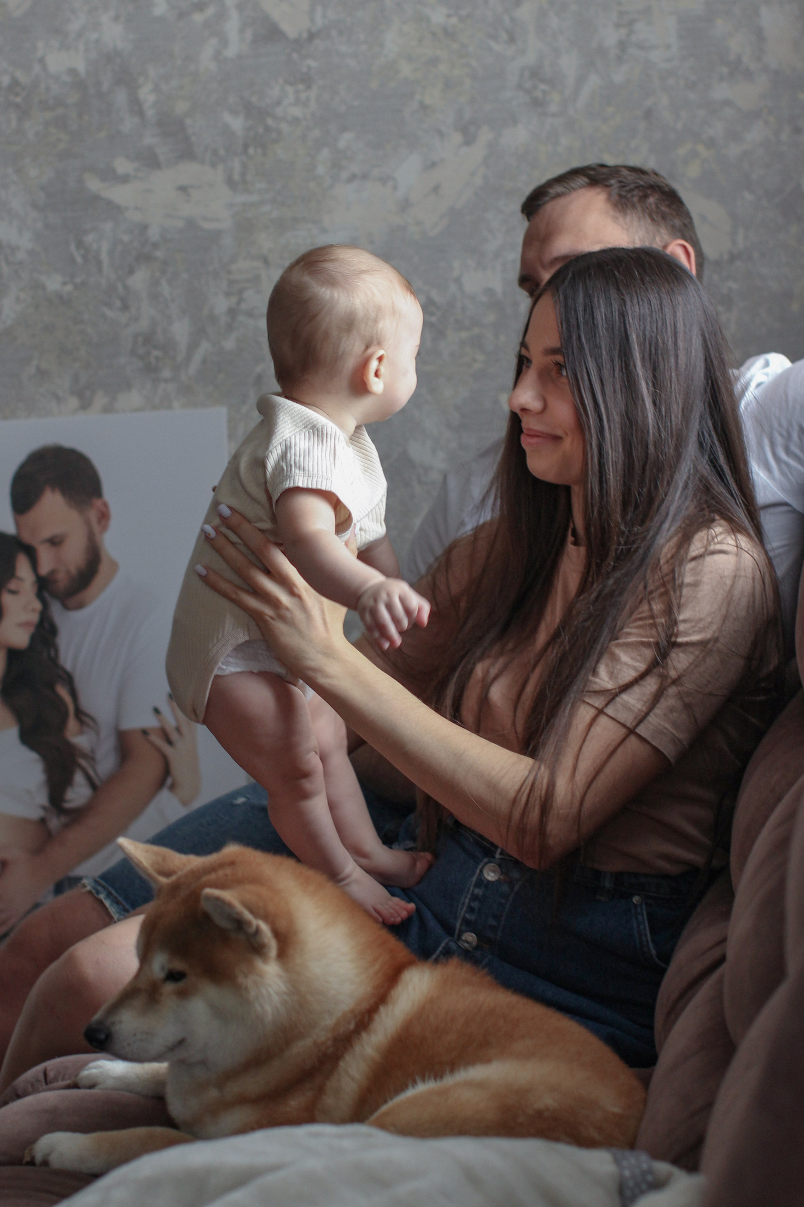 Сергей, Алена и Матвей. Семейный и детский newborn фотограф в Ростове-на-Дону Наталья Лебедева