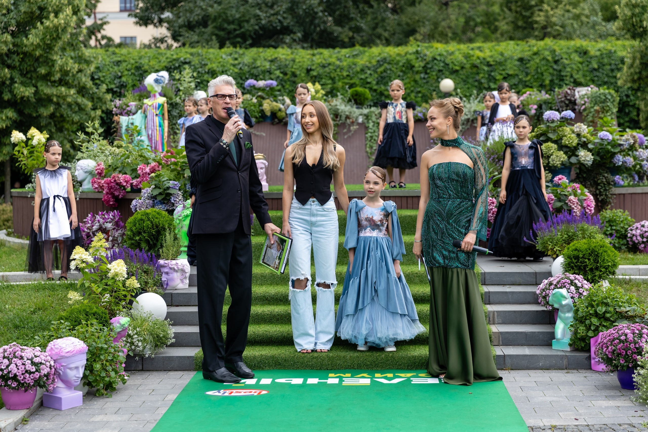 Зеленый подиум (KIDS REVOLUTION и GIZA). Татьяна Чернышова свадебный фотограф Москва