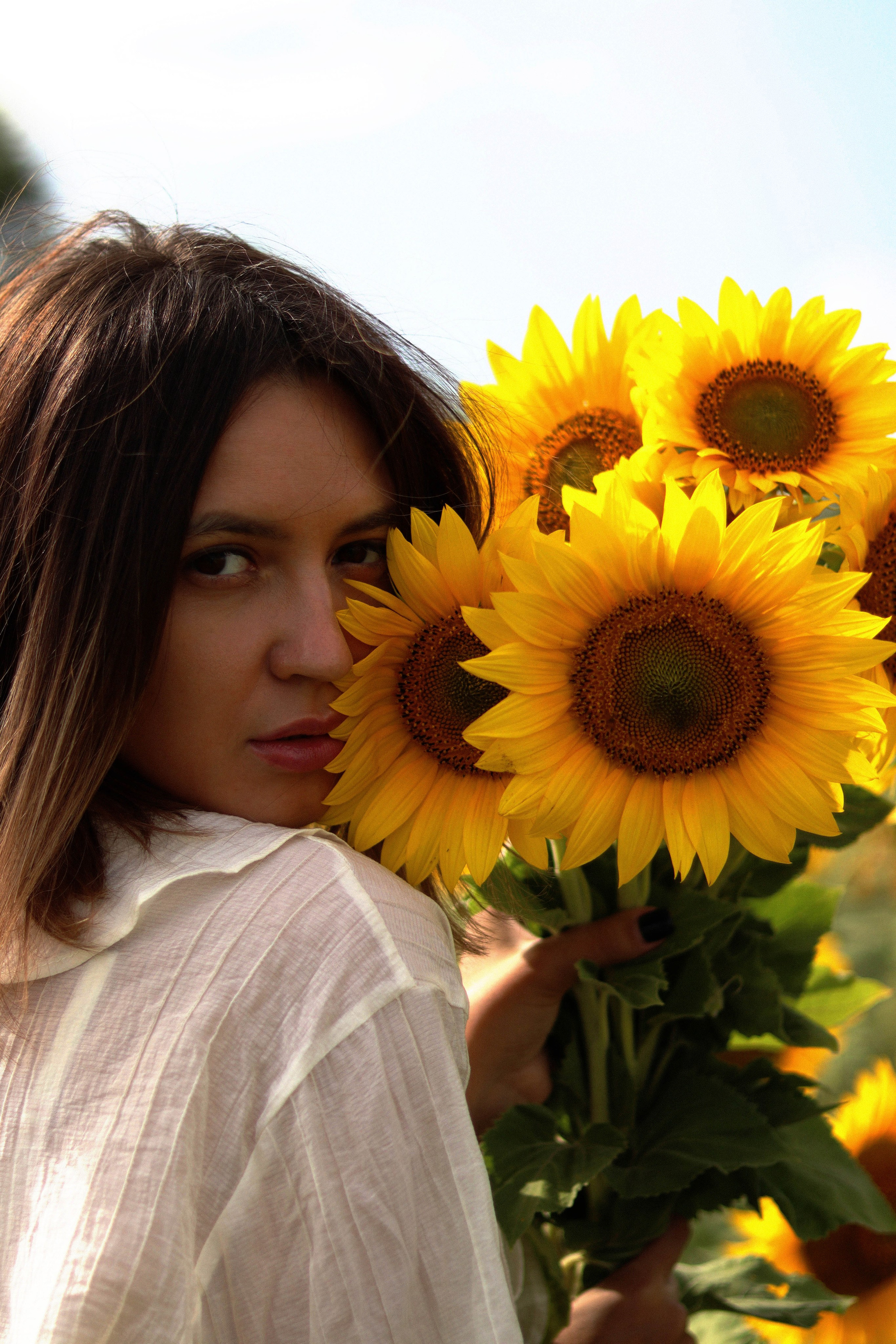 Фотосъёмка Кати на природе. Фотограф Самара Лена Мандарин