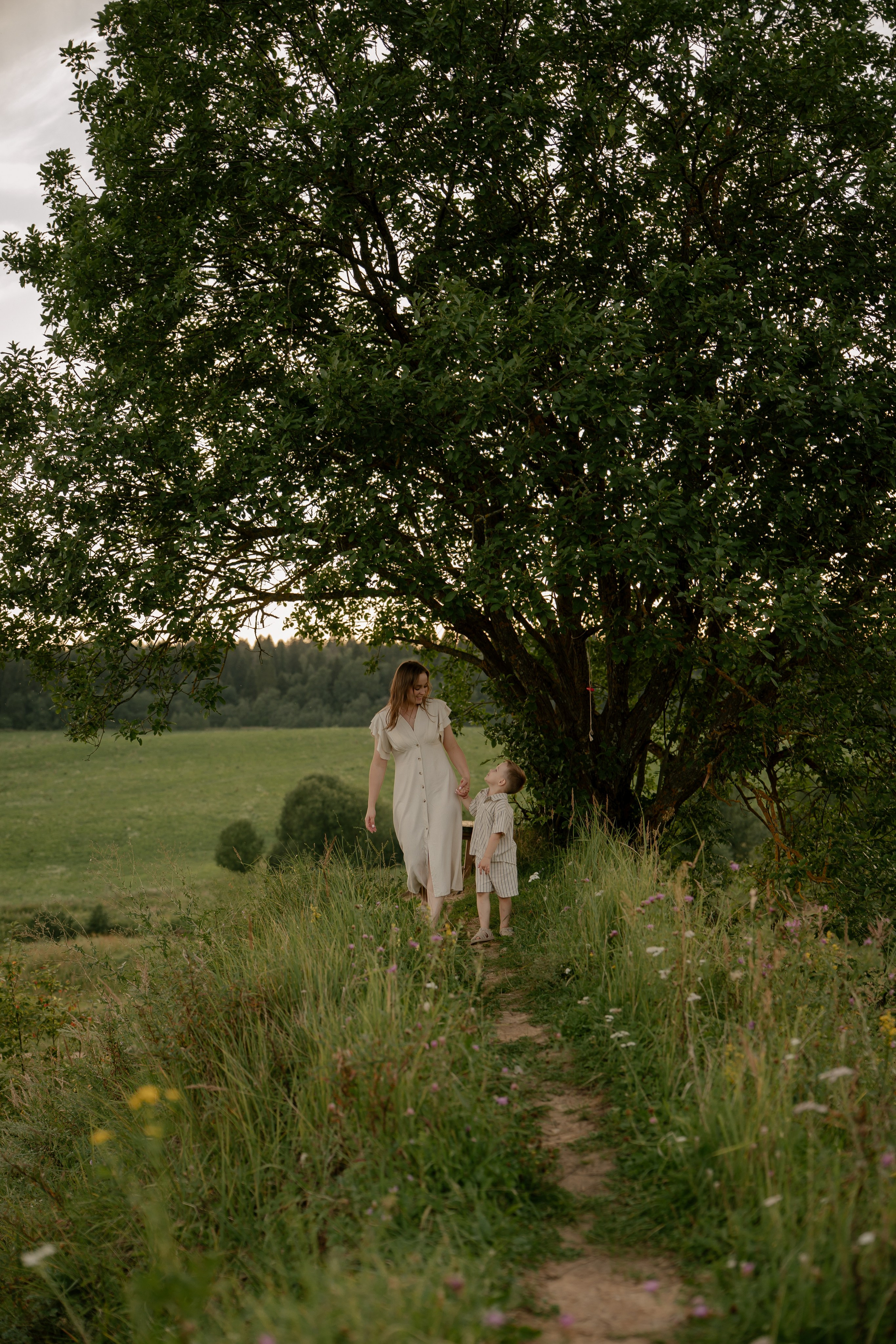 На закате. Свадебный и семейный фотограф в Москве и Красногорске — живые кадры | Анастасия Тихонова