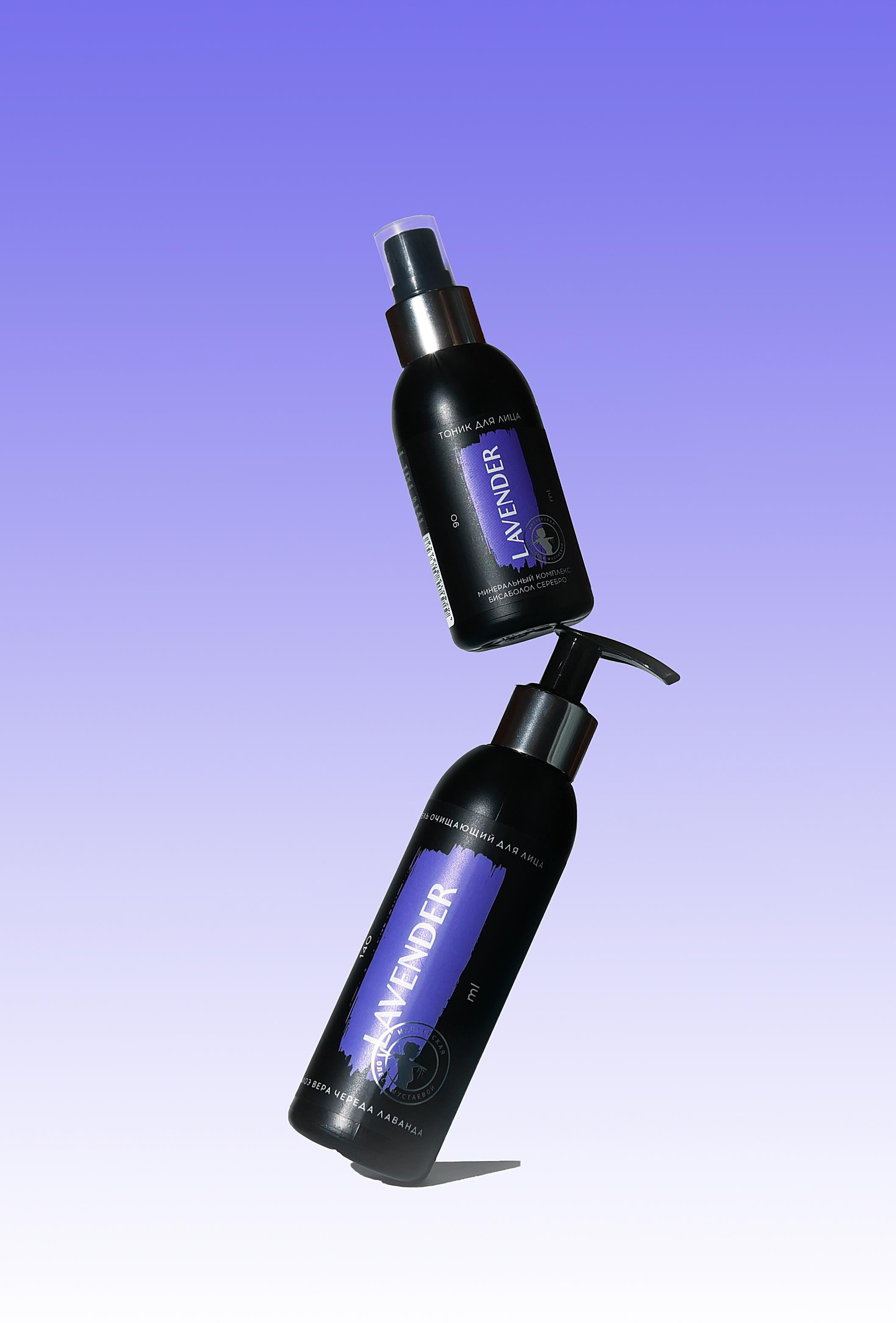 Имиджевая предметная фотосъемка  крема тоника и геля по уходу за кожей лица, предметный фотограф казань, предметная фотосессия казань