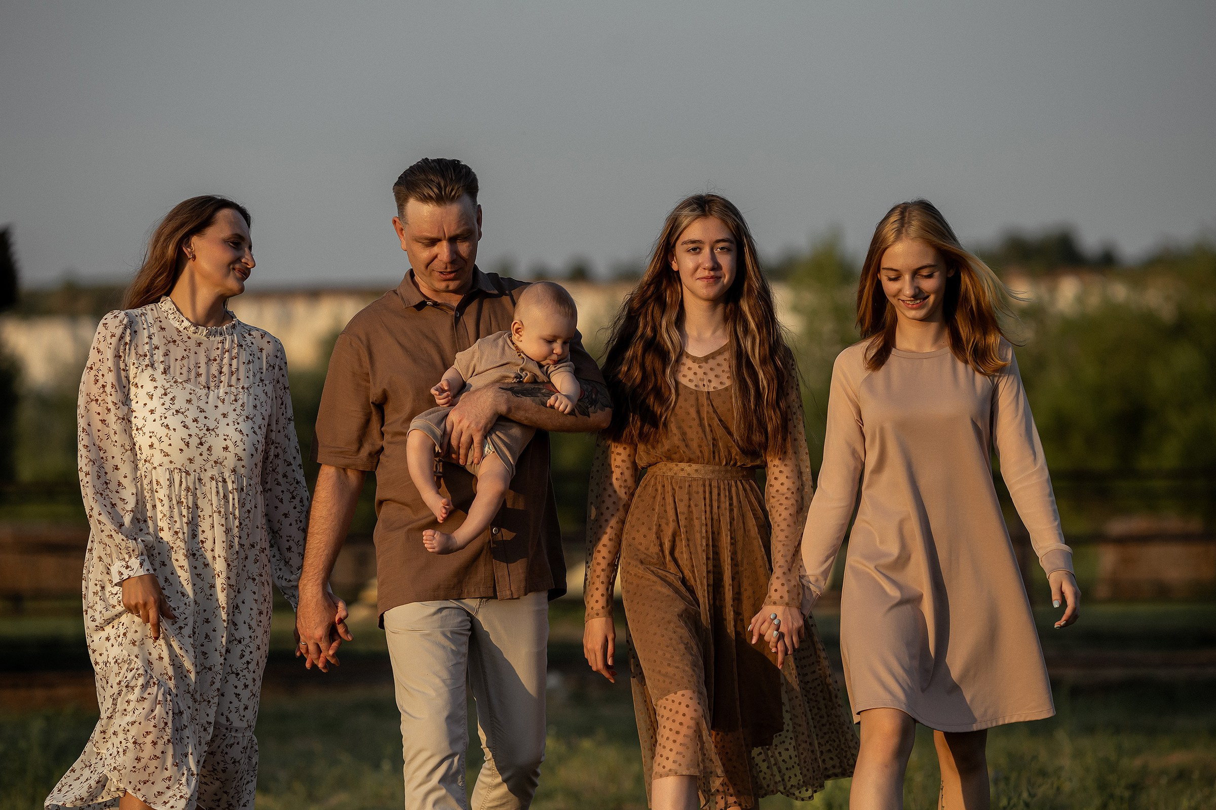 На закате. Свадебный и портретный фотограф  Воронеж — Москва Аким Свиридов