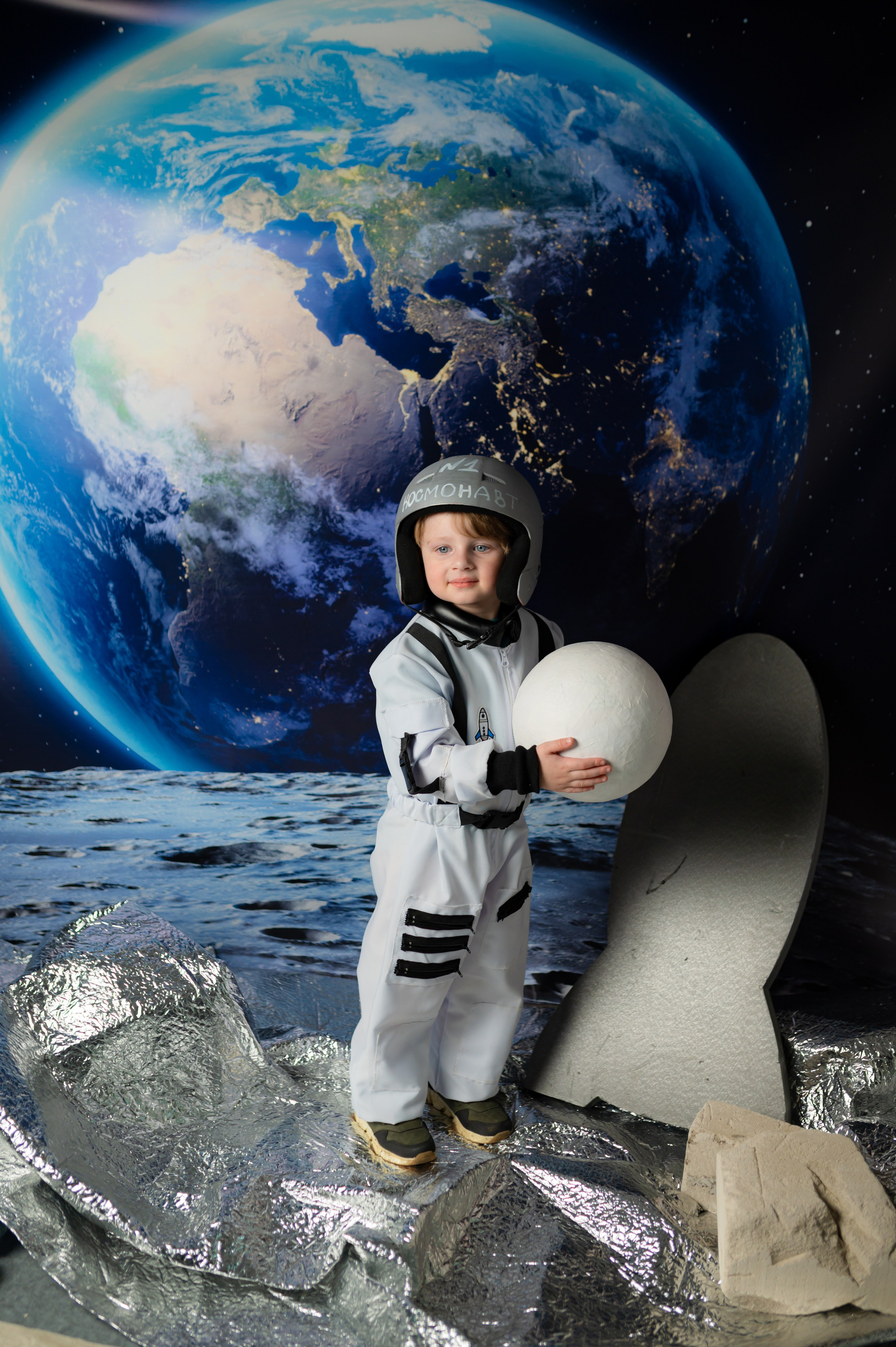 День Космонавтики. Детский фотограф в городе Жуковский Алиса Коробанова