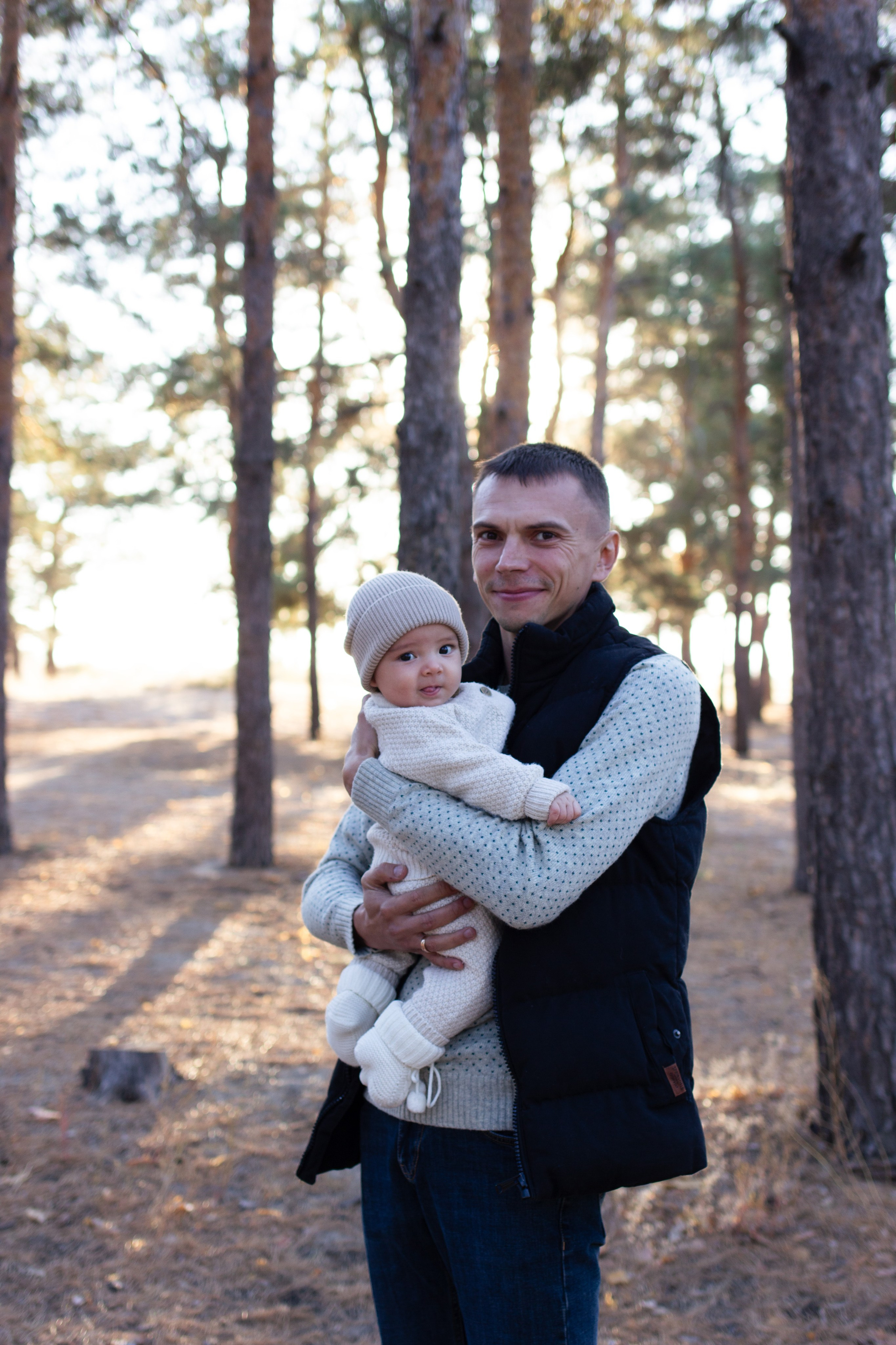 Семья лес. Newborn-barykina.ru