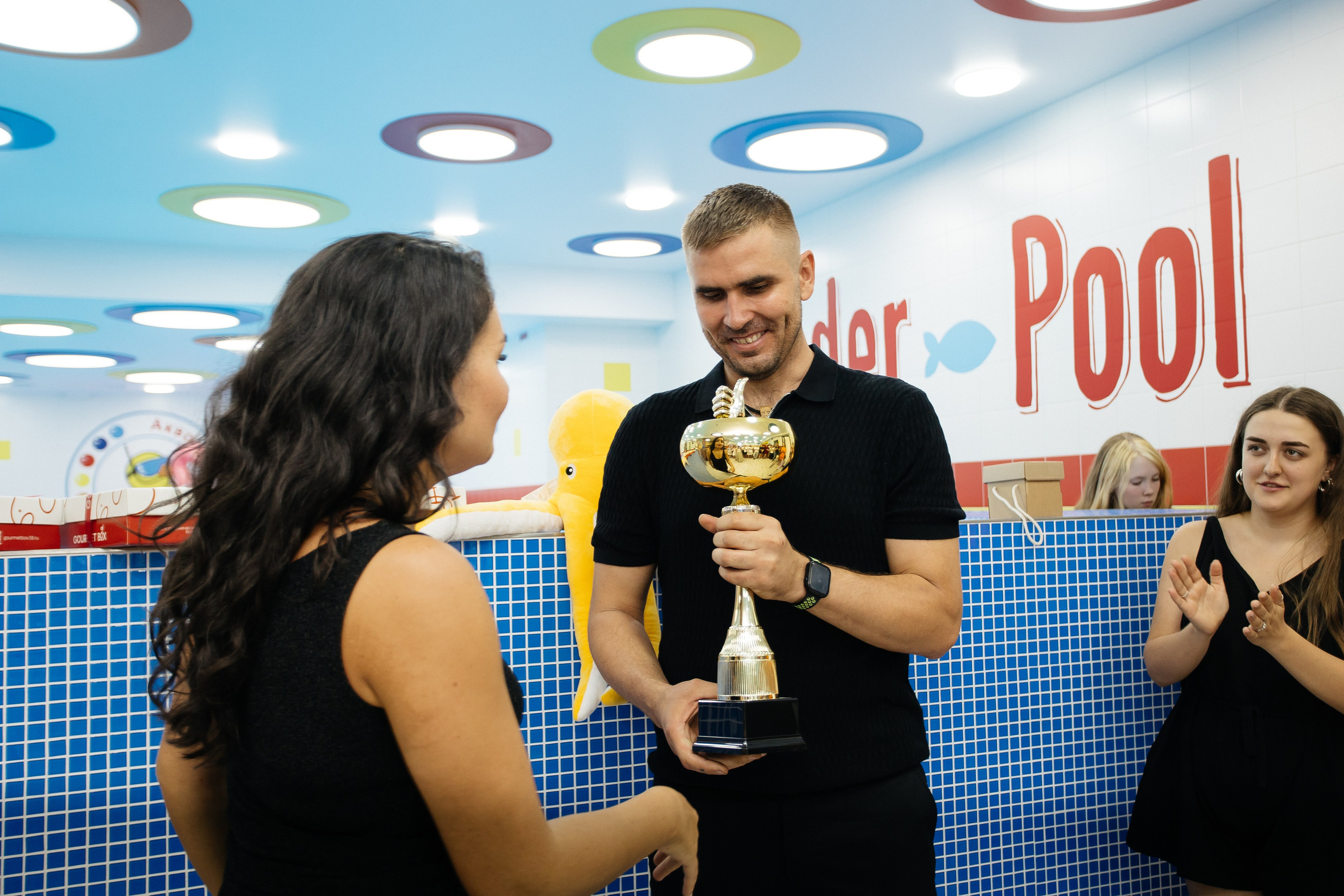 Открытие бассейна. Фотограф в Иркутске