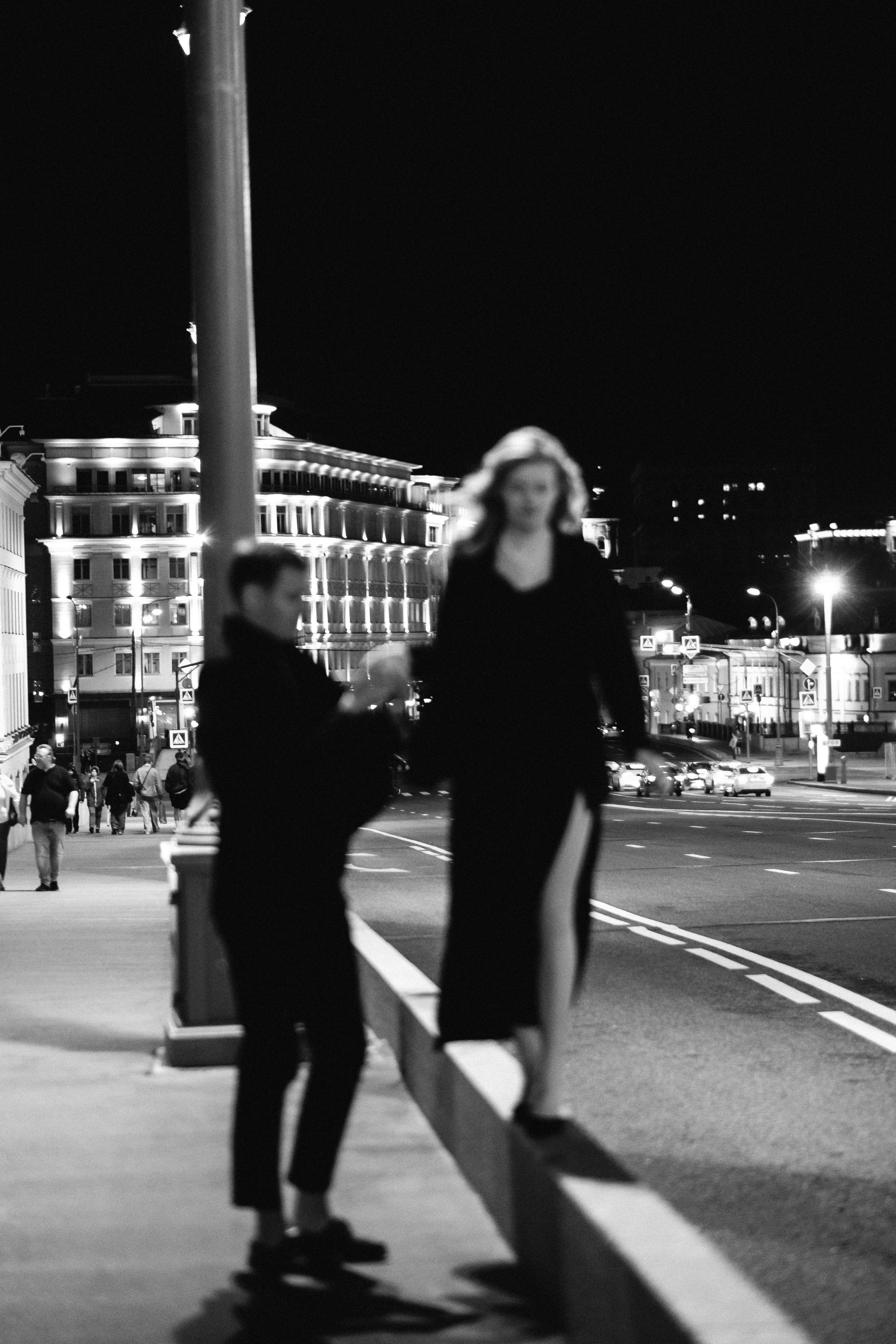 По ночному городу. Свадебный фотограф Александра Тюлякова