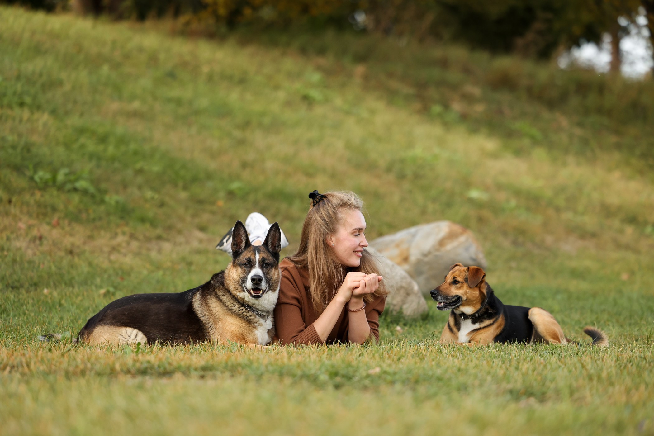 Прогулка на природе. Фотограф-анималист Полина Колкова | Москва