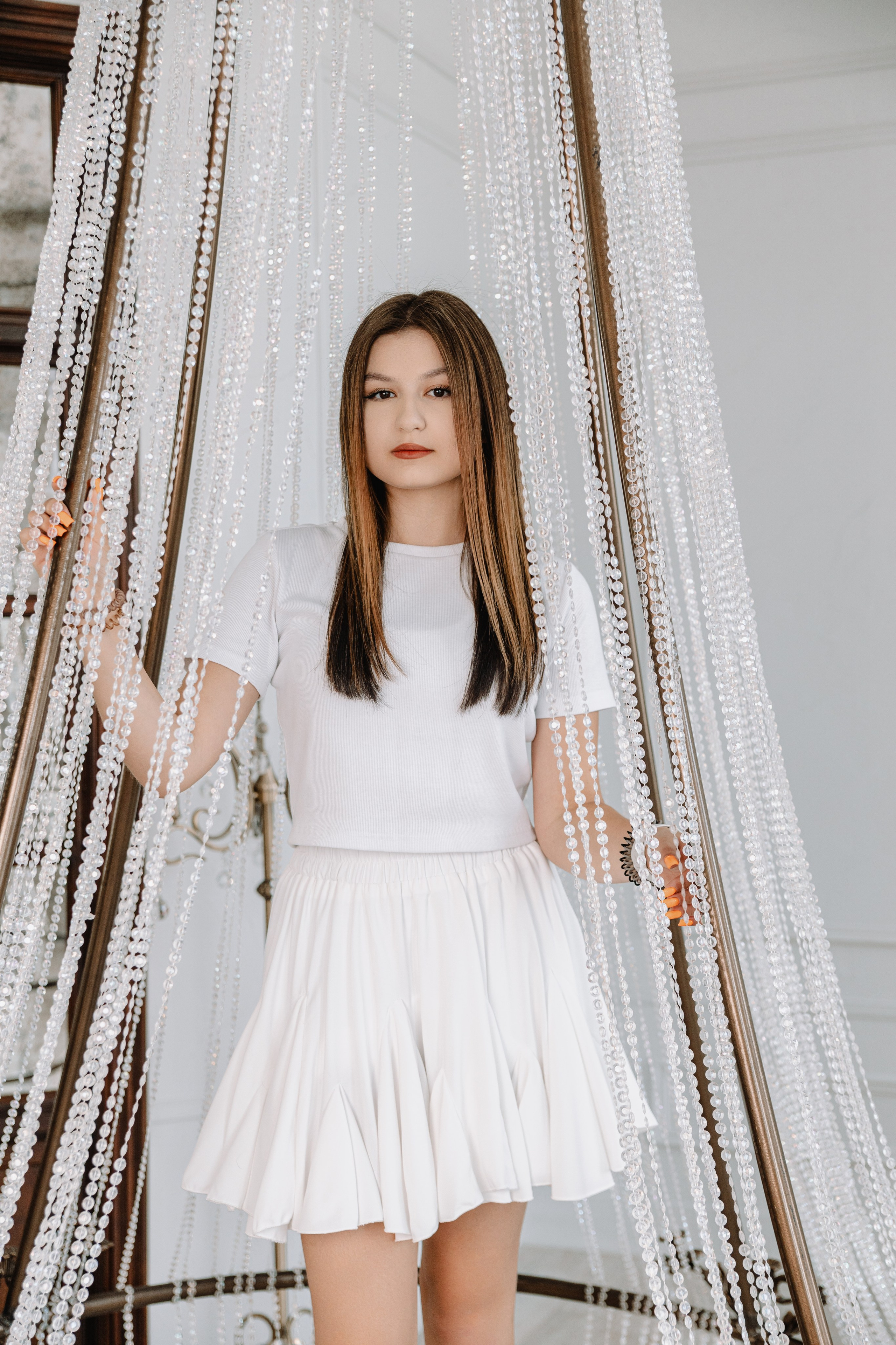 Евгения, Михаил и Дарина и собачка Чарли. Фотограф Воронеж Варвара