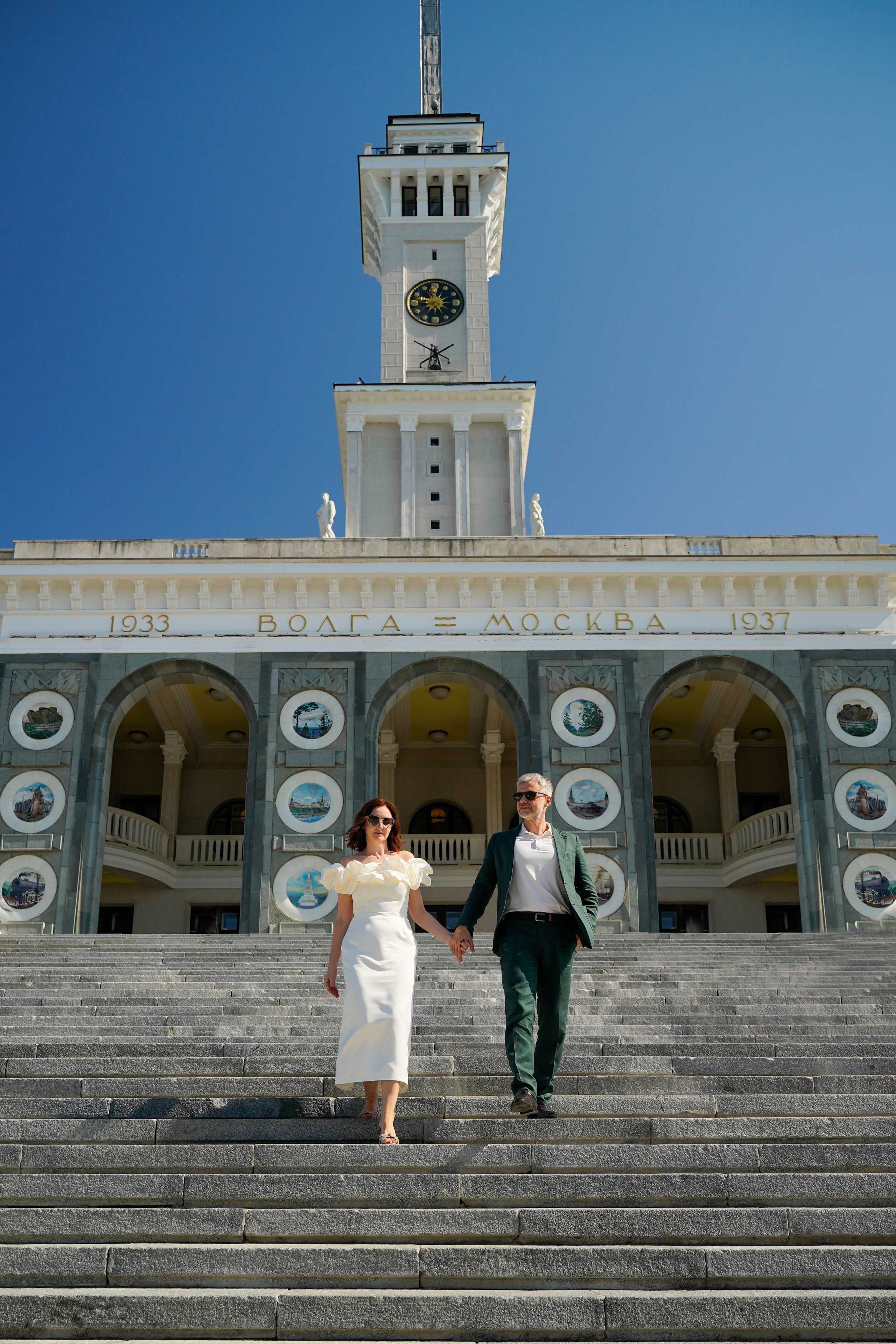 Свадебная фотосессия Москва Речной вокзал