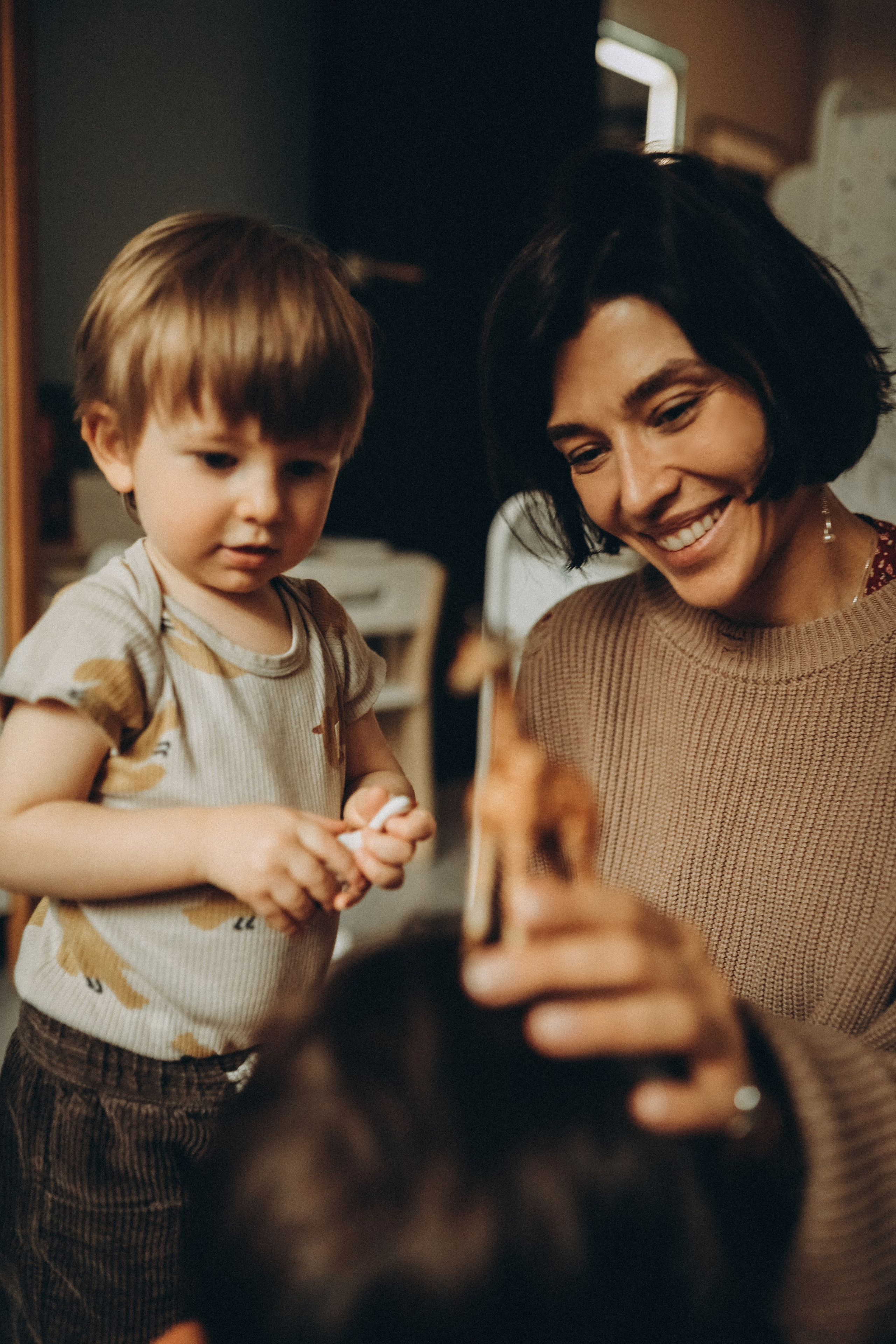 Один день дома. Семейный и детский фотограф в Москве Анастасия Меликова