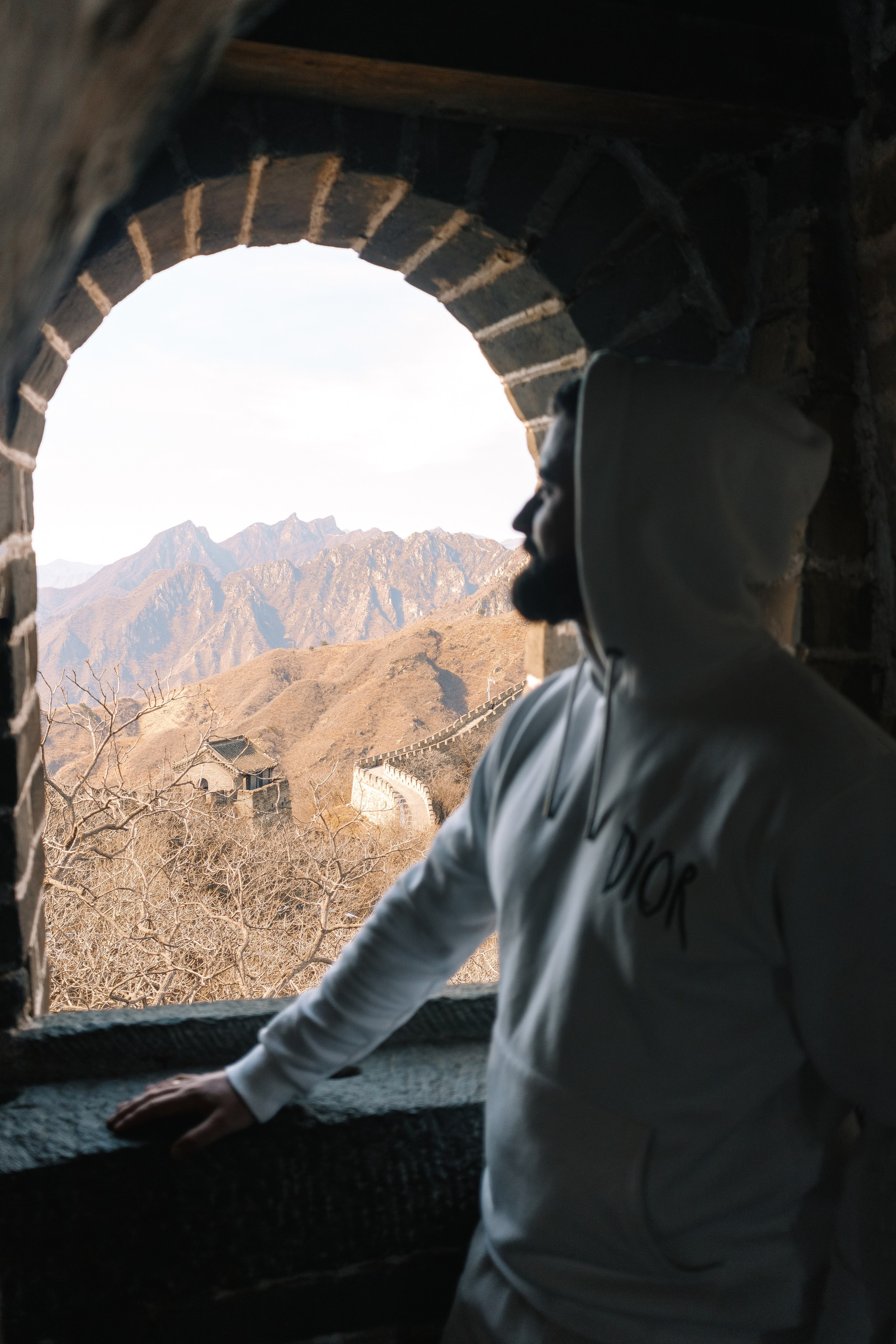 Photoshoot on the Great Wall of China