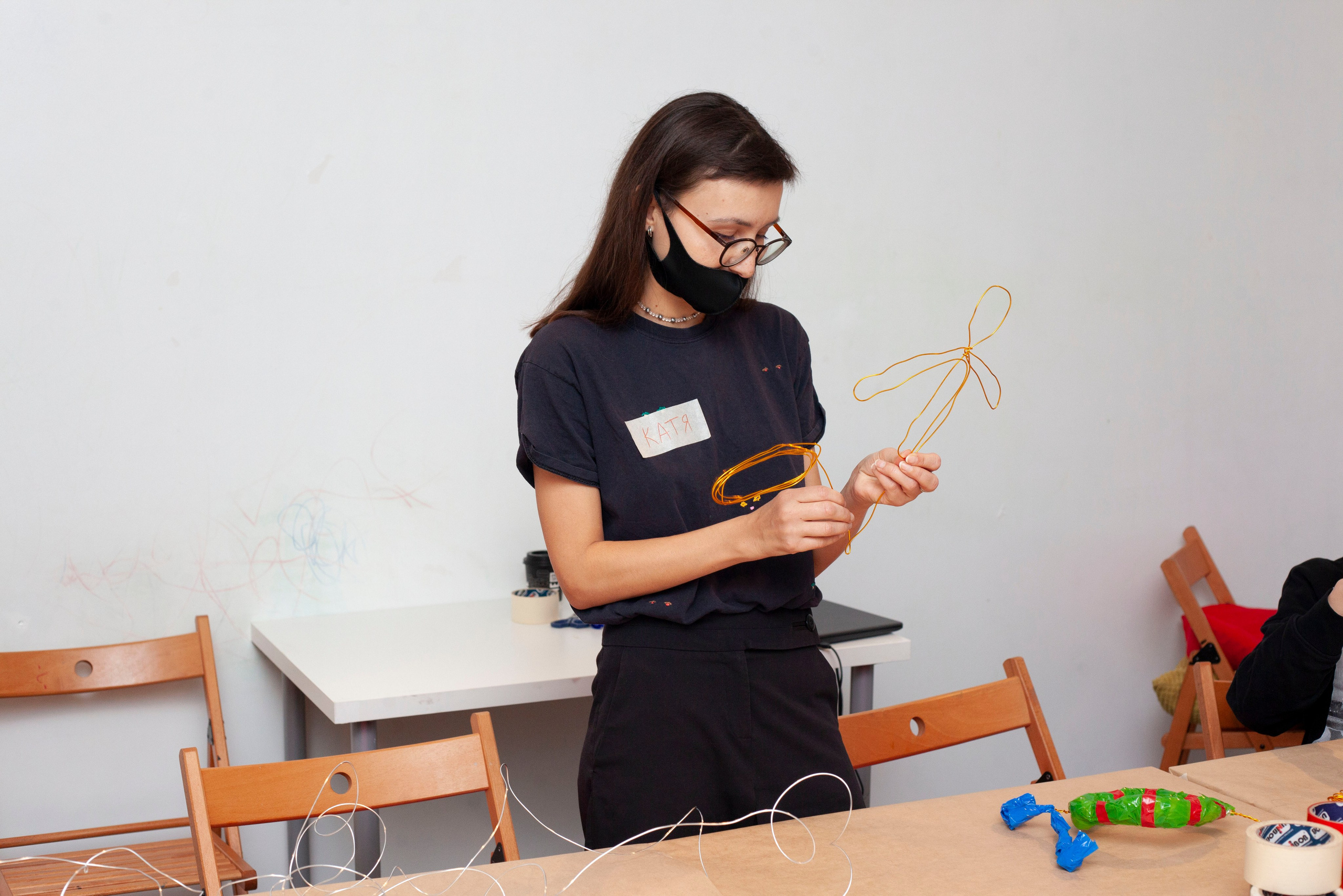 Детский мастер-класс в ММОМА. Stanislav Baryshev — People. Emotions. Atmosphere