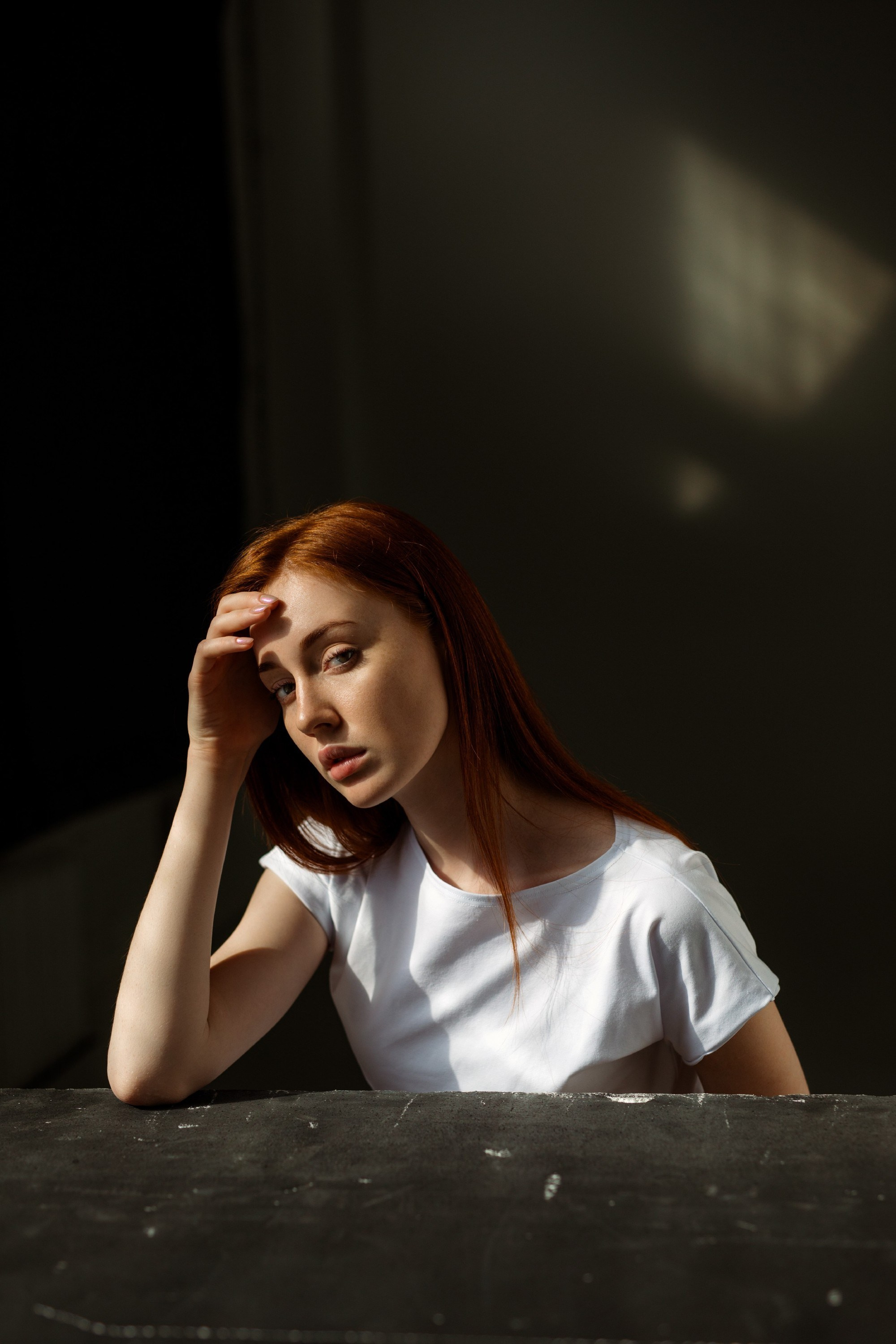 Model tests. Portrait and business photographer in Moscow Andrey Nikolsky