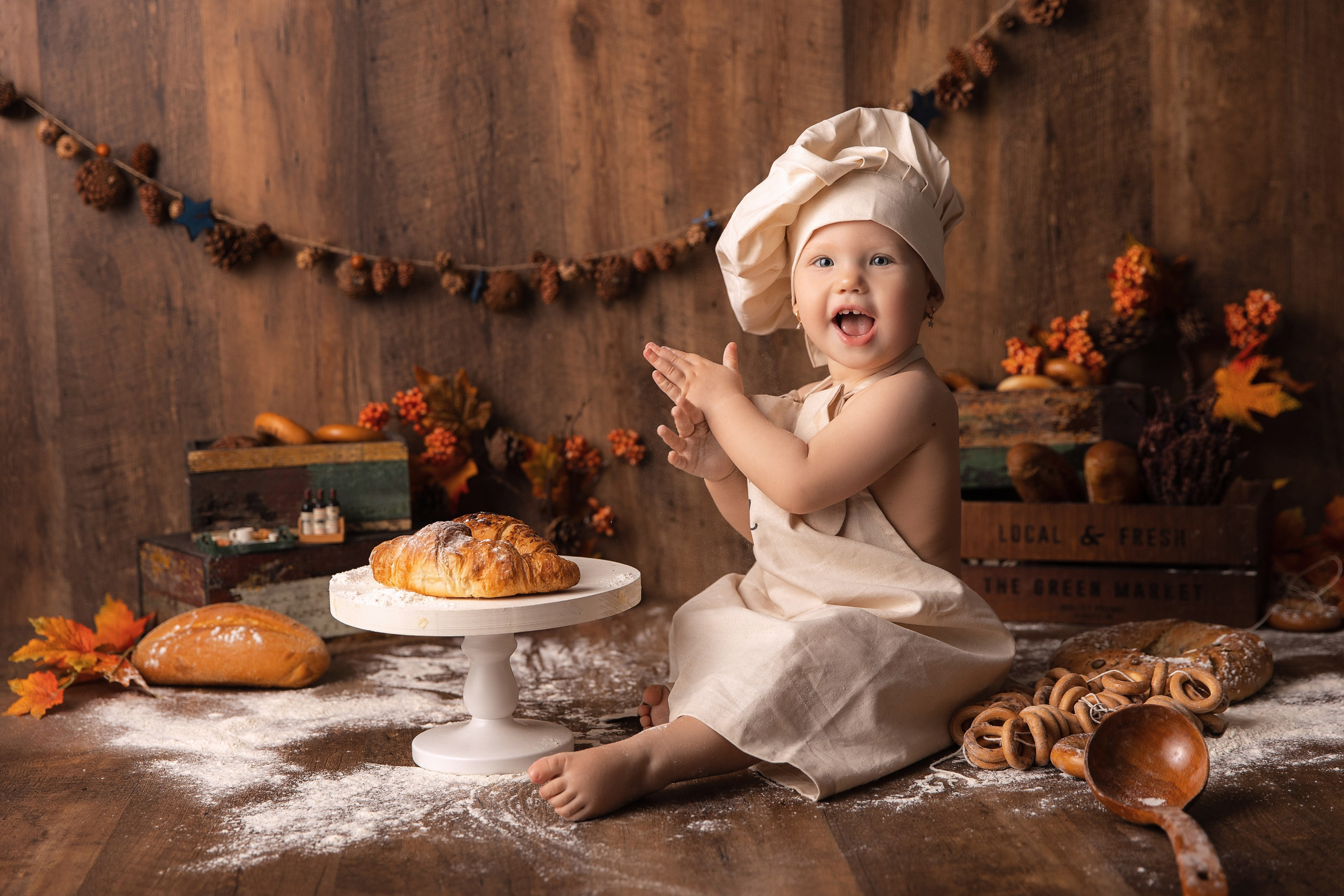 Годик. Фотограф новорожденных, семейный фотограф в Санкт-Петербурге
