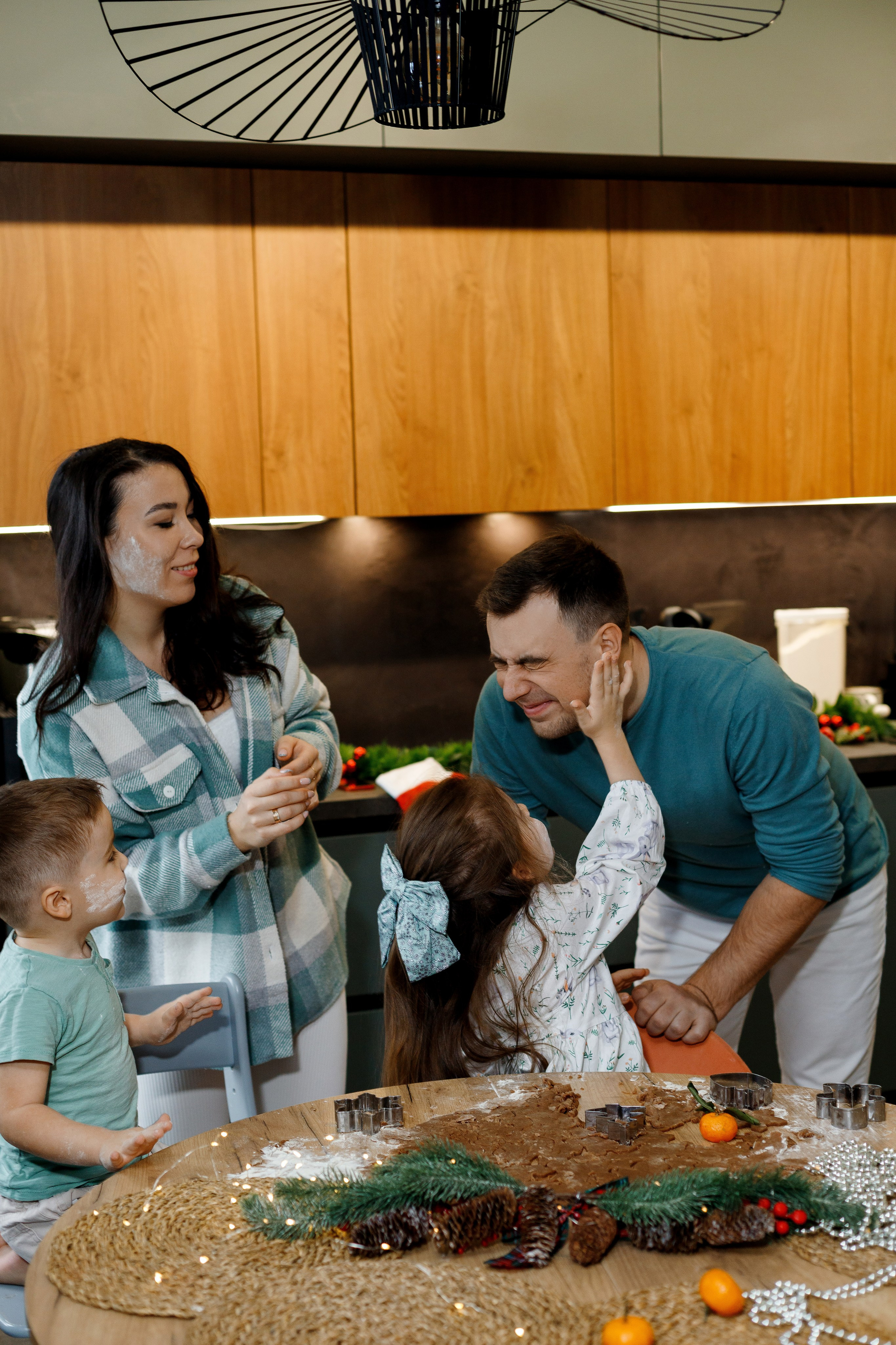 Предновогодняя домашняя фотосессия. Фотограф Александра Сыщенко
