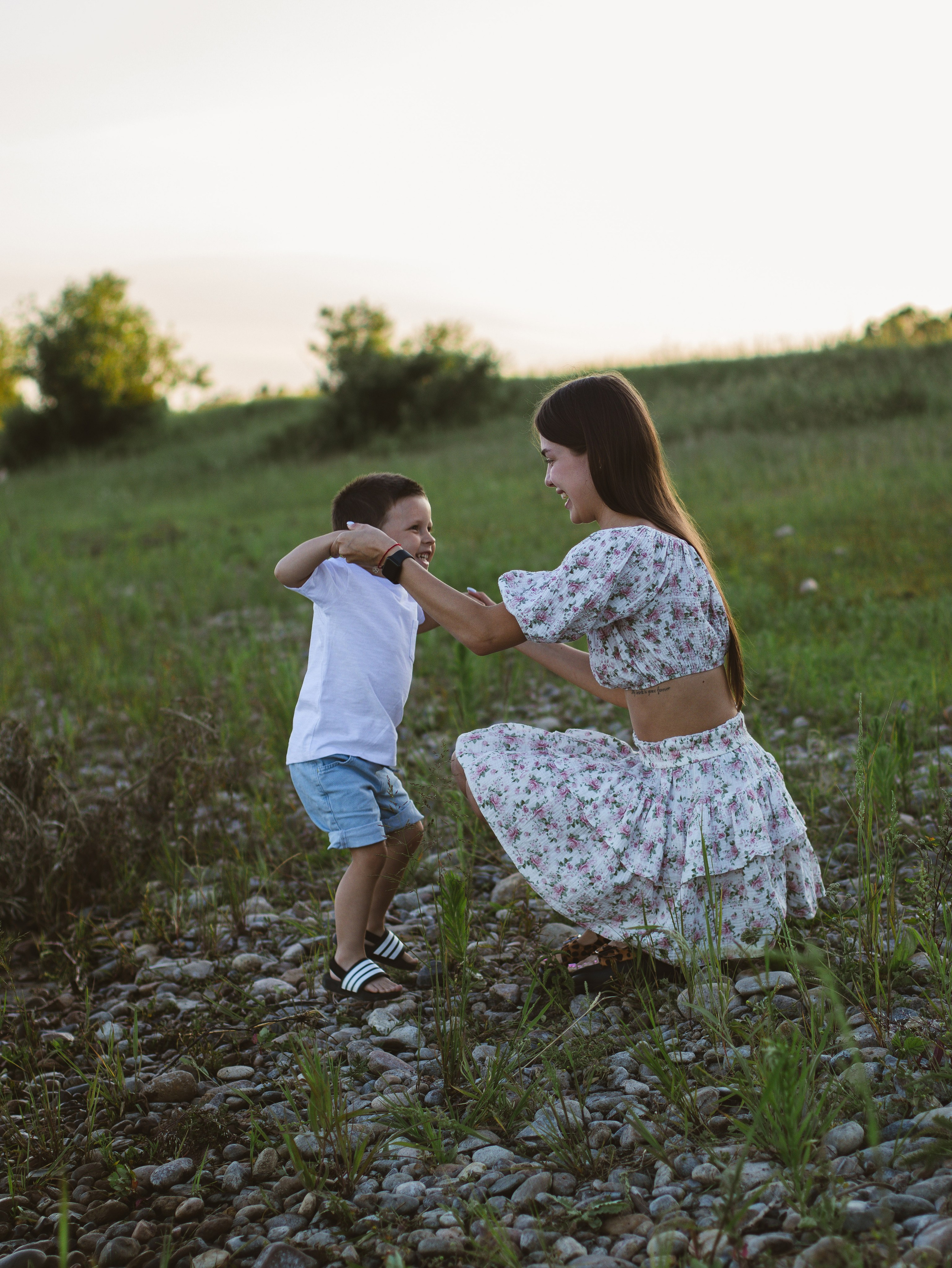 Мария с сыном Сашей. Семейный фотограф в Ангарске Екатерина Трифонова