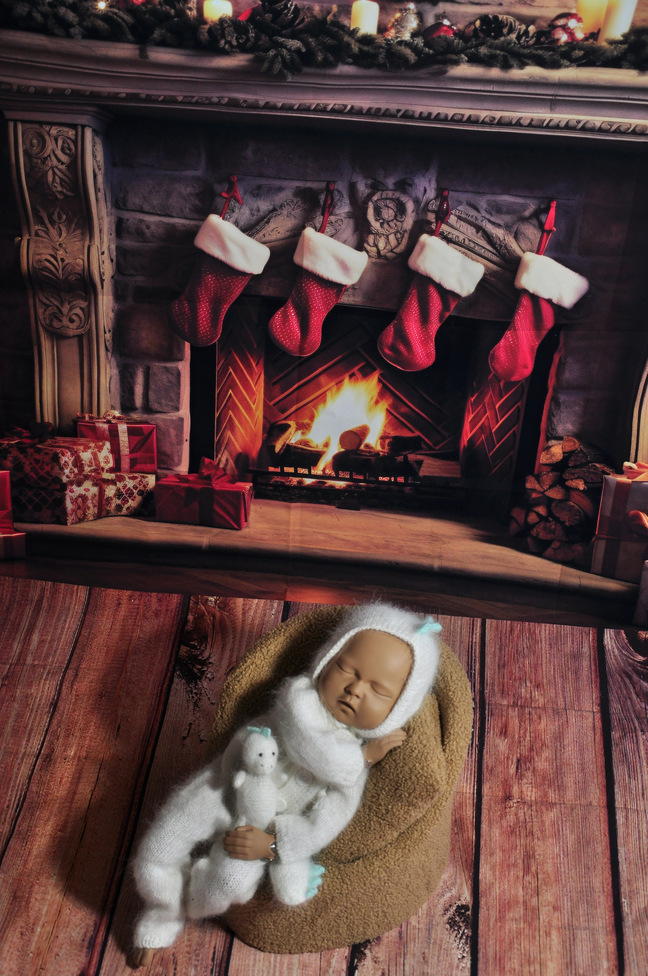 Новогодние образы. Newborn42.ru Фотограф новорожденных  г. Кемерово Агафонова Жанна