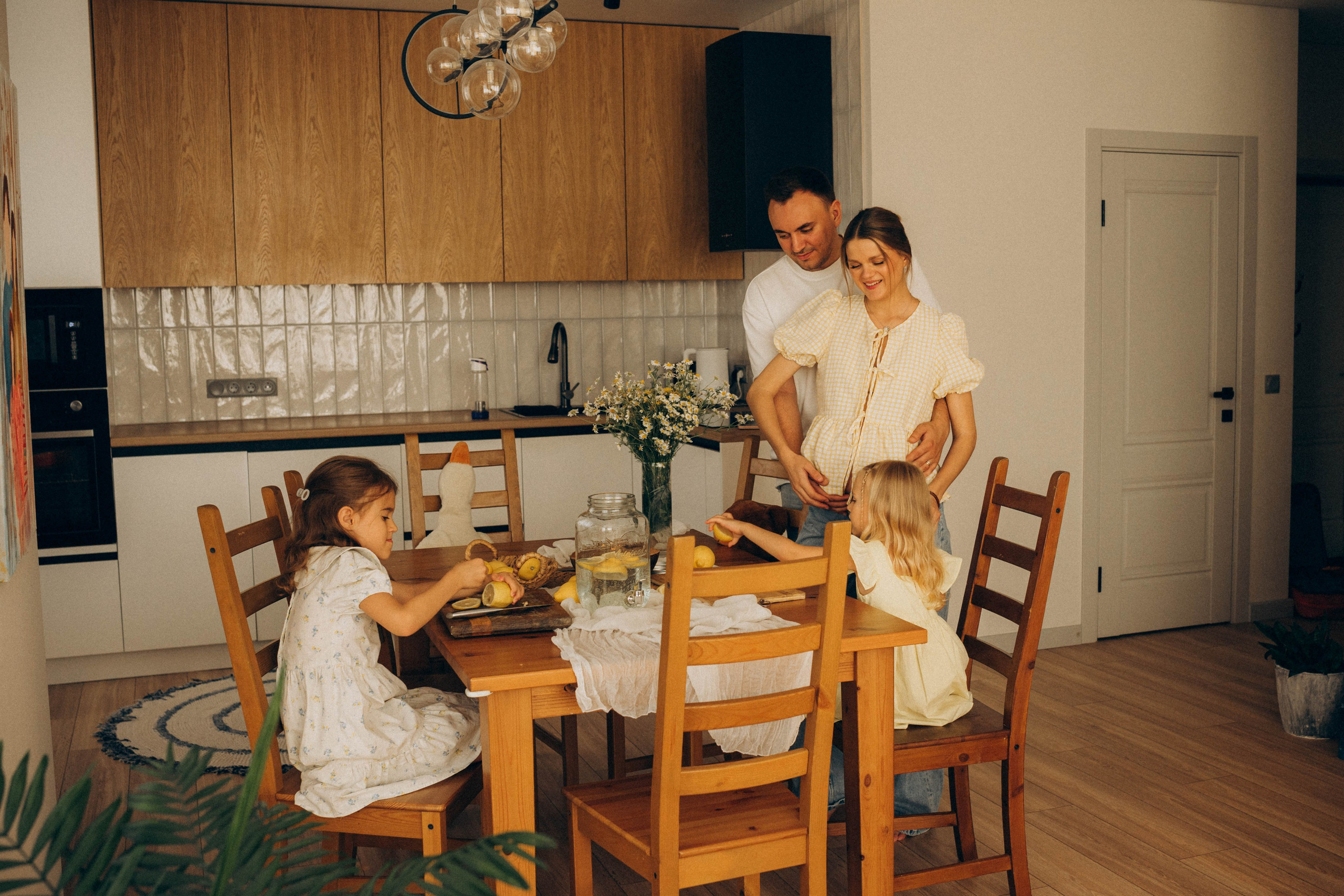 Лера, Антон, Алиса, Моника. Семейный фотограф в Краснодаре