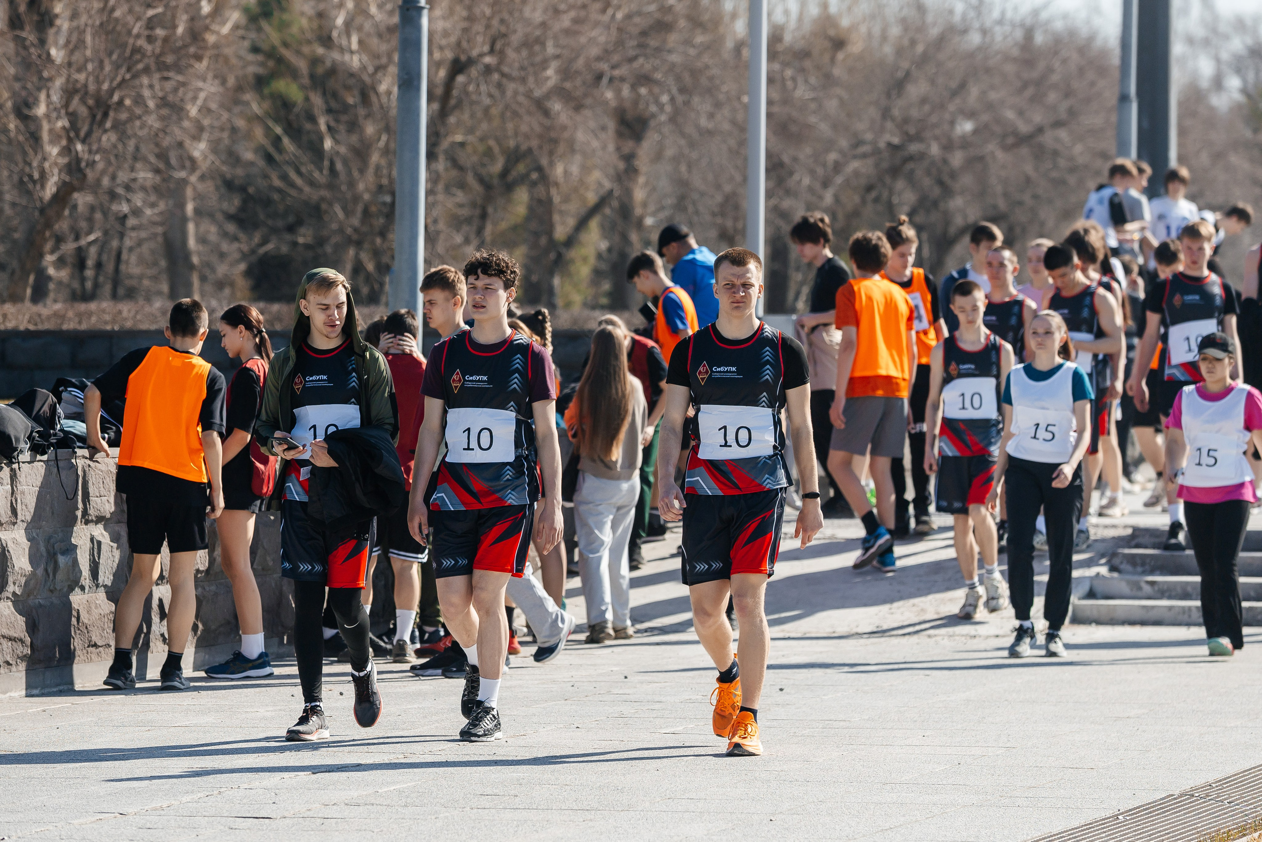 Легкоатлетическая эстафета памяти сибиряков-гвардейцев. Фотограф в Новосибирске Сергей Белов