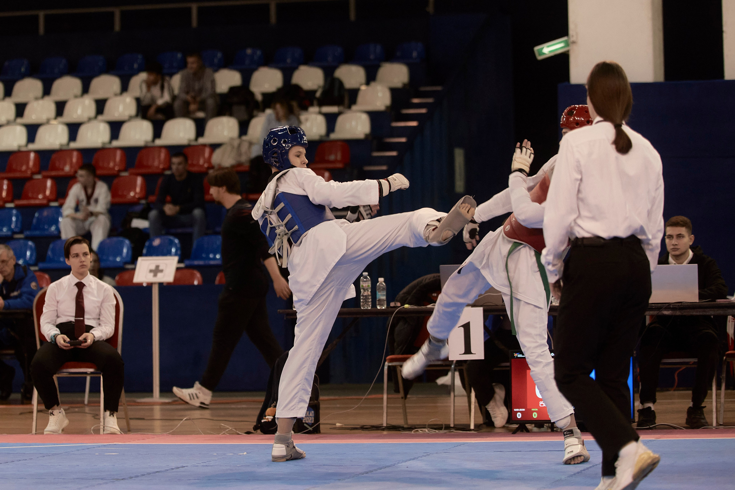 Taekwondo kids. Фотограф Наталья Леонова