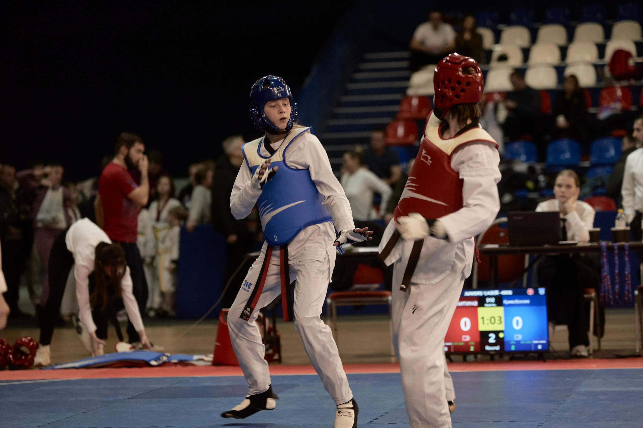 Taekwondo kids. Фотограф Наталья Леонова