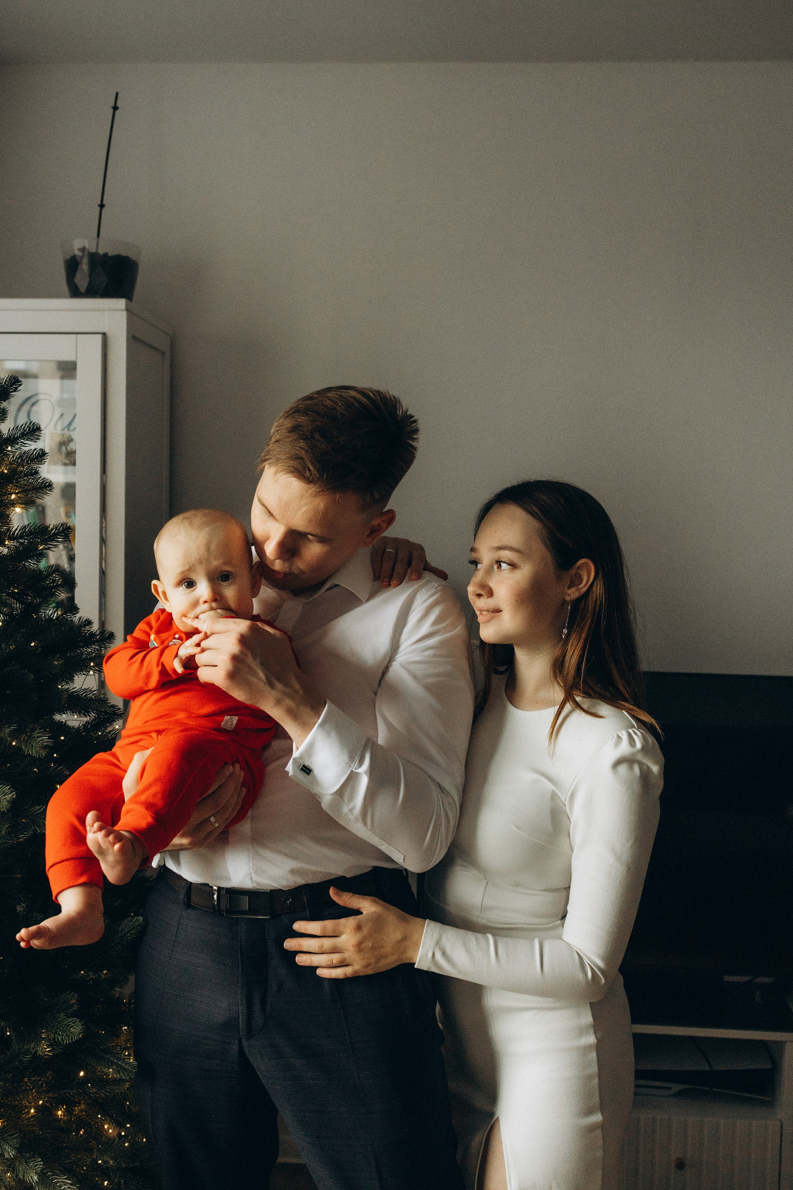 Первый Новый год Андрюши. Фотограф lifestylе в Москве Пшеничная Анастасия