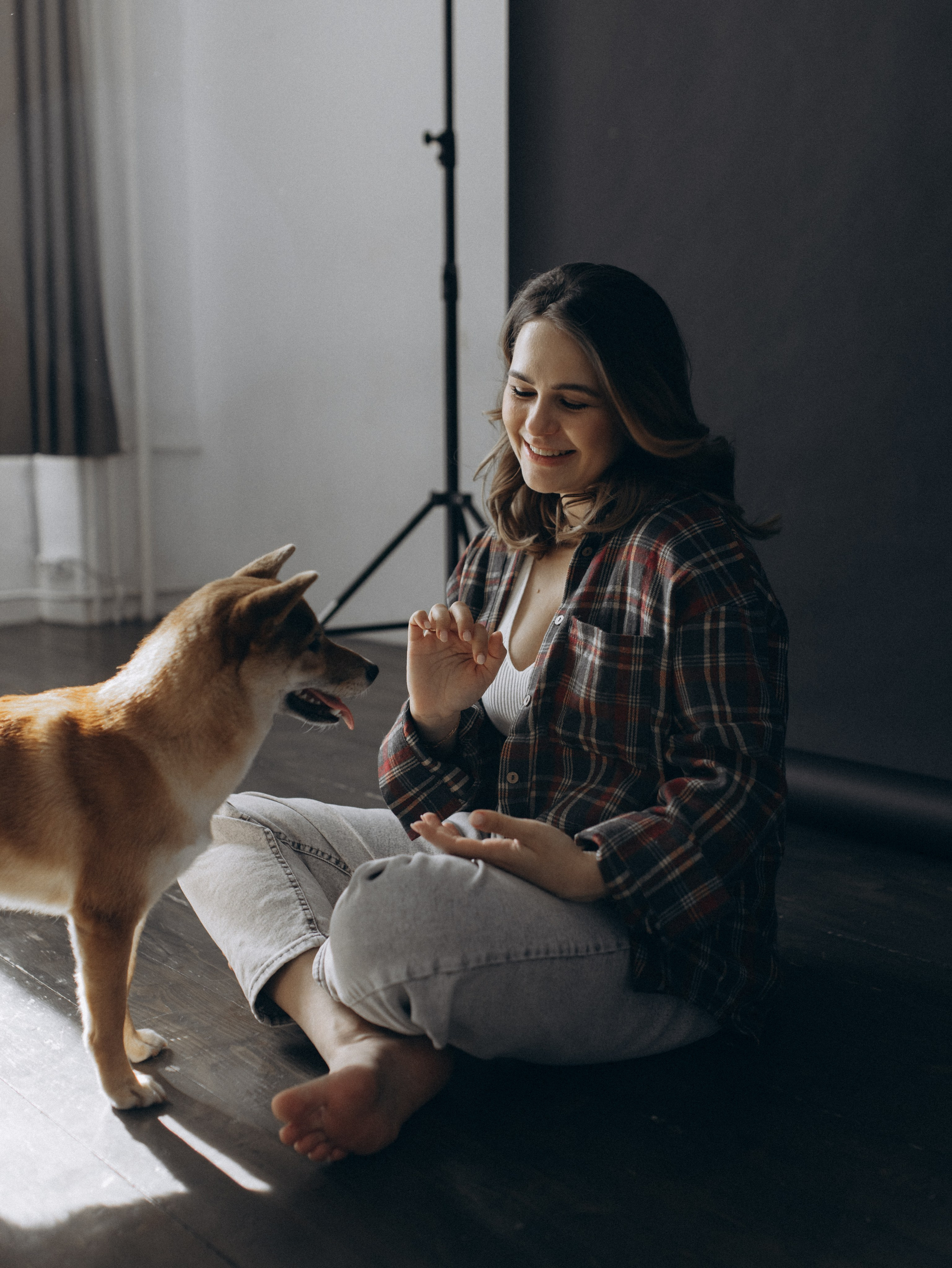 Мика и Настя. Фотограф-анималист в Москве Кириллова Татьяна