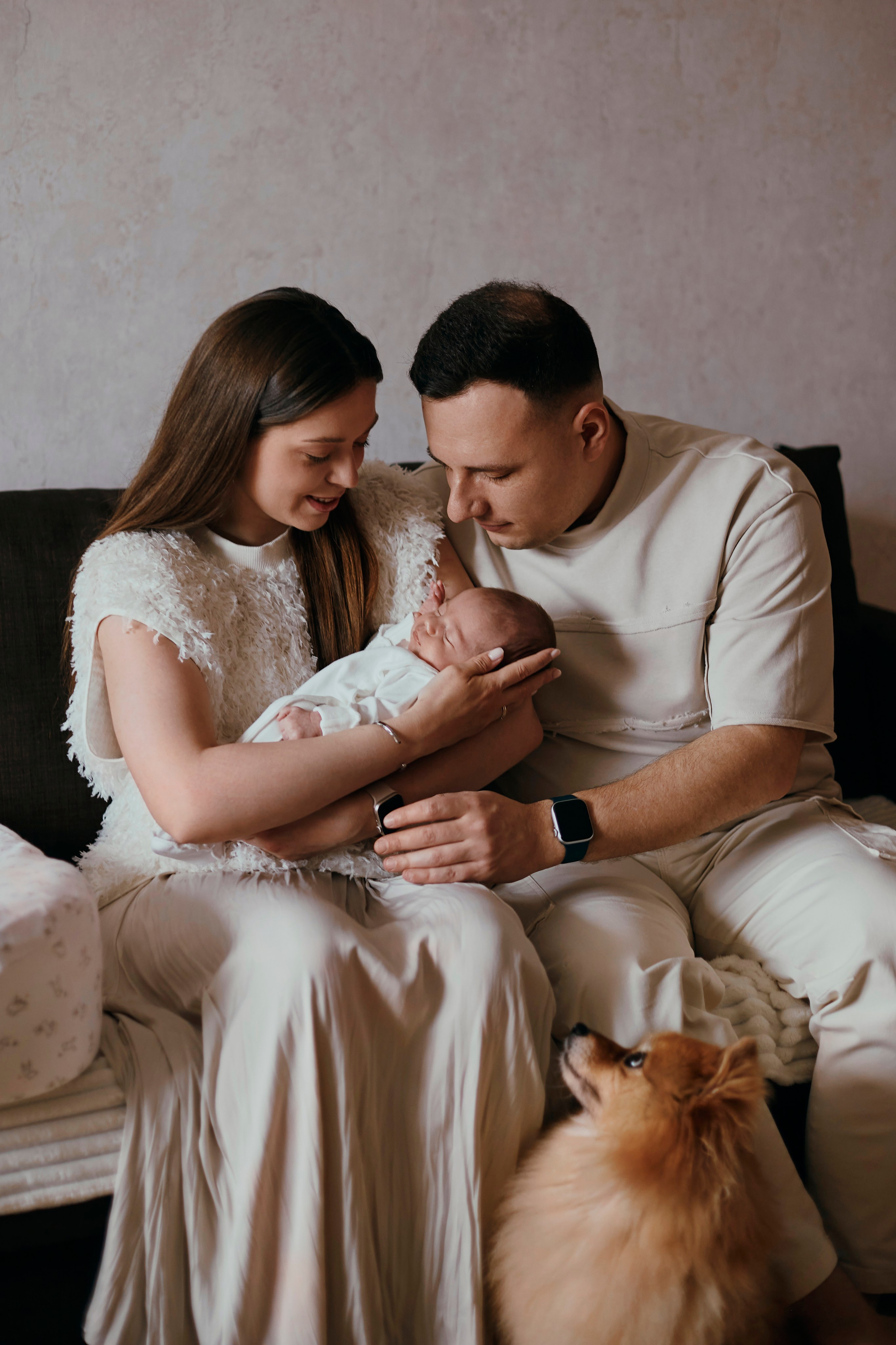 Первый месяц жизни. Свадебный и семейный фотограф в Екатеринбурге Екатерина Бредик