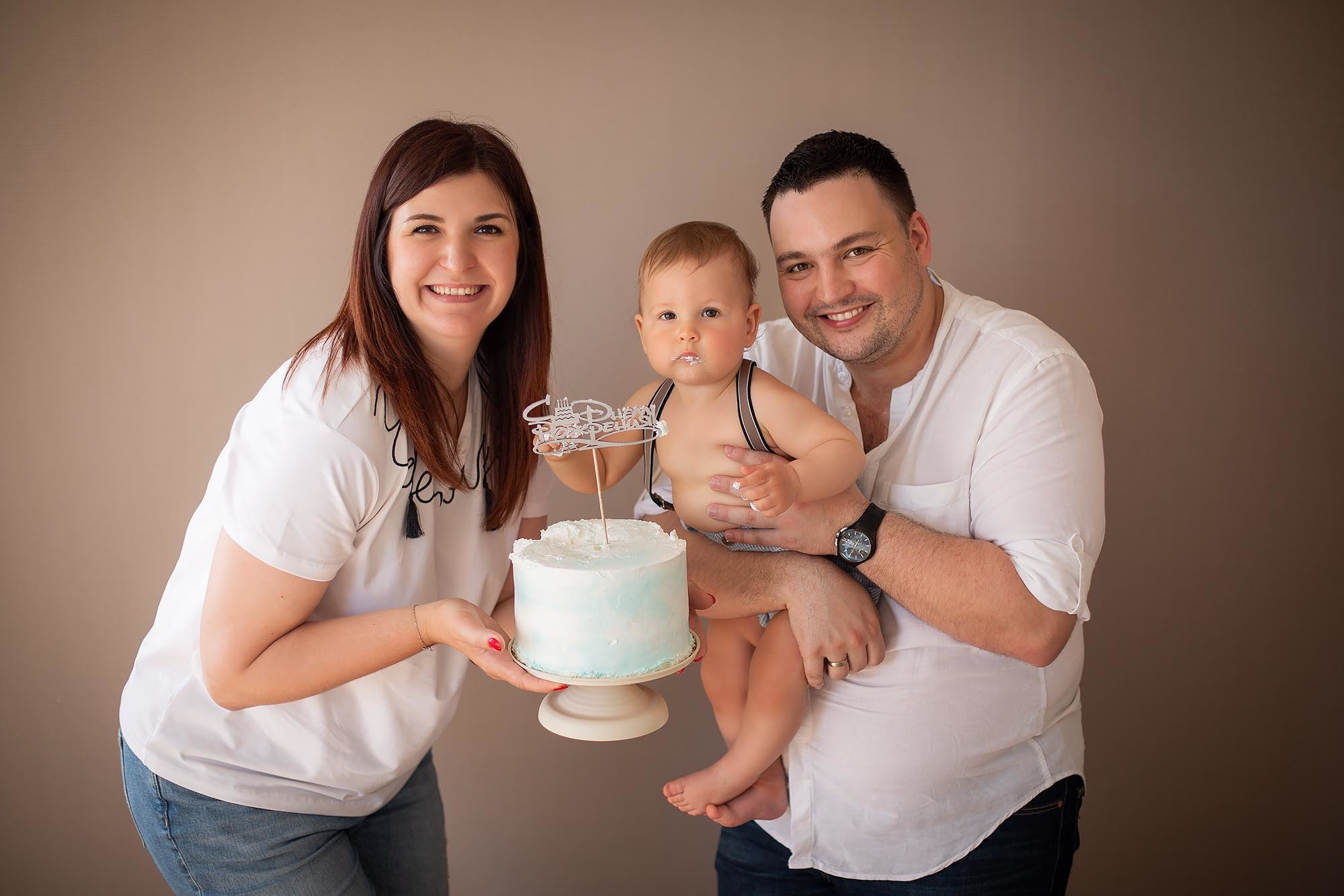 Стилизованная фотоссесия первого годика малыша. Семейный и детский фотограф в Сочи Наталья Вербицкая