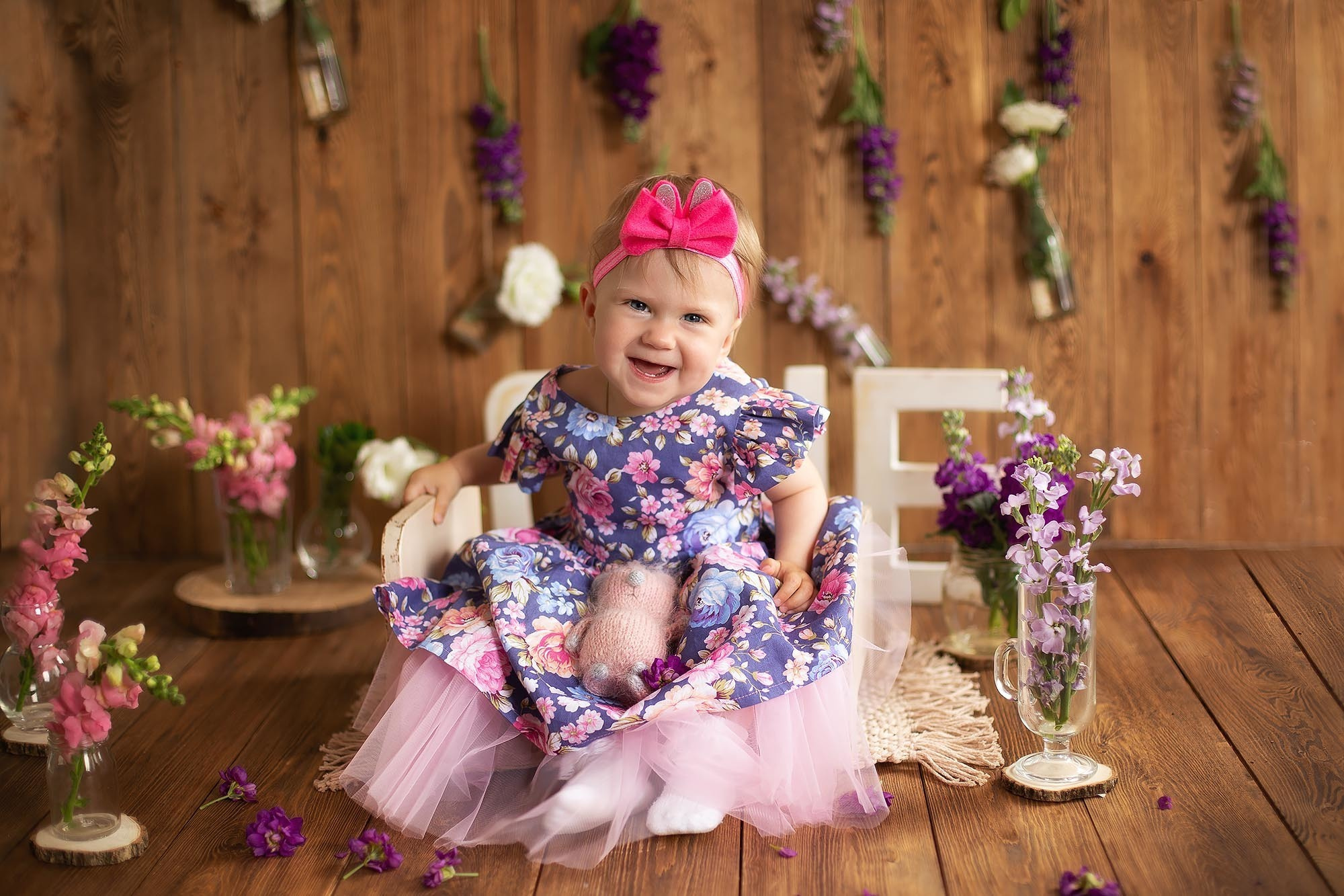 Стилизованная фотоссесия первого годика малыша. Семейный и детский фотограф в Сочи Наталья Вербицкая