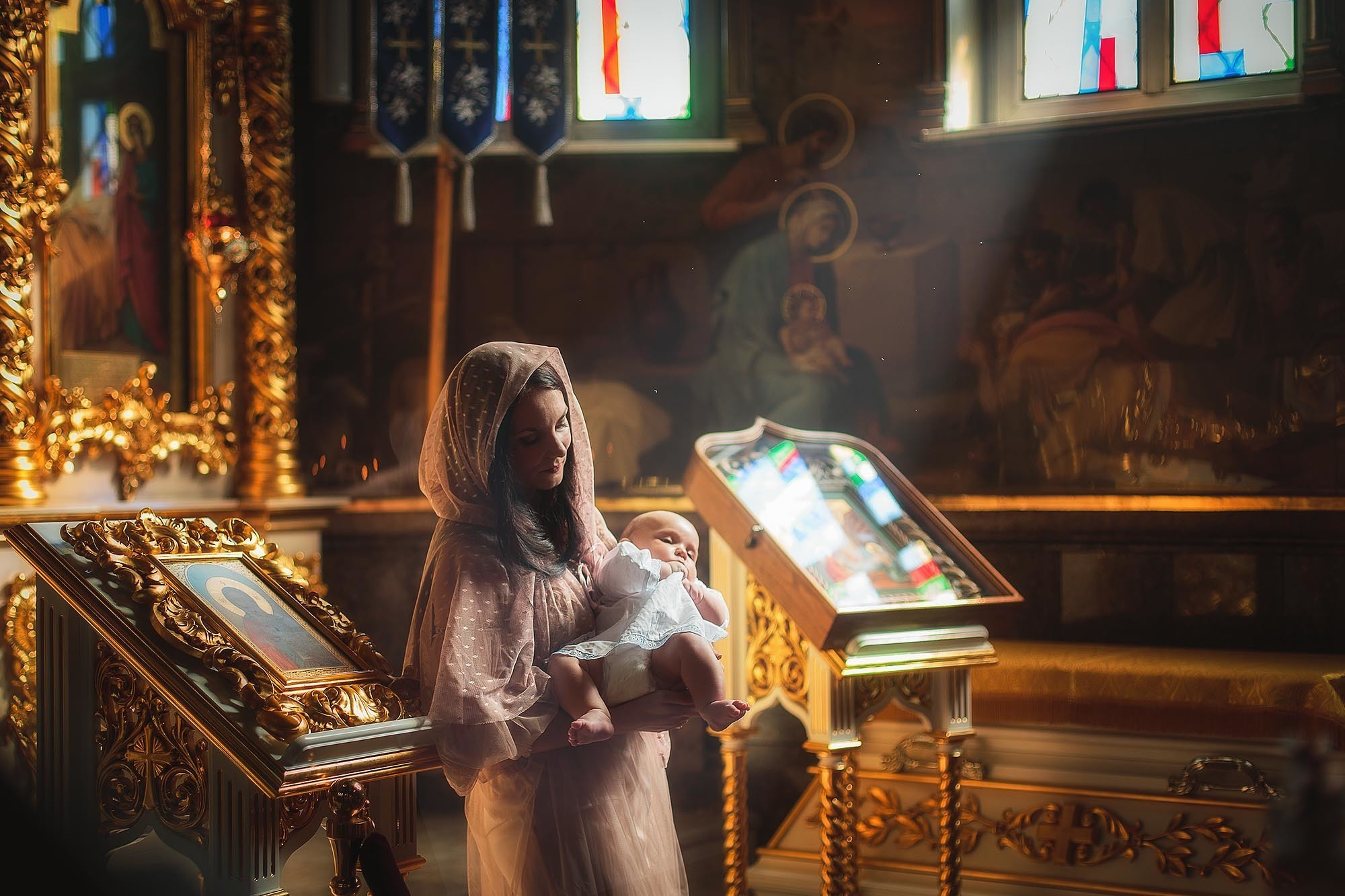 Крещение Краснодар. Семейный и детский фотограф в Сочи Наталья Вербицкая