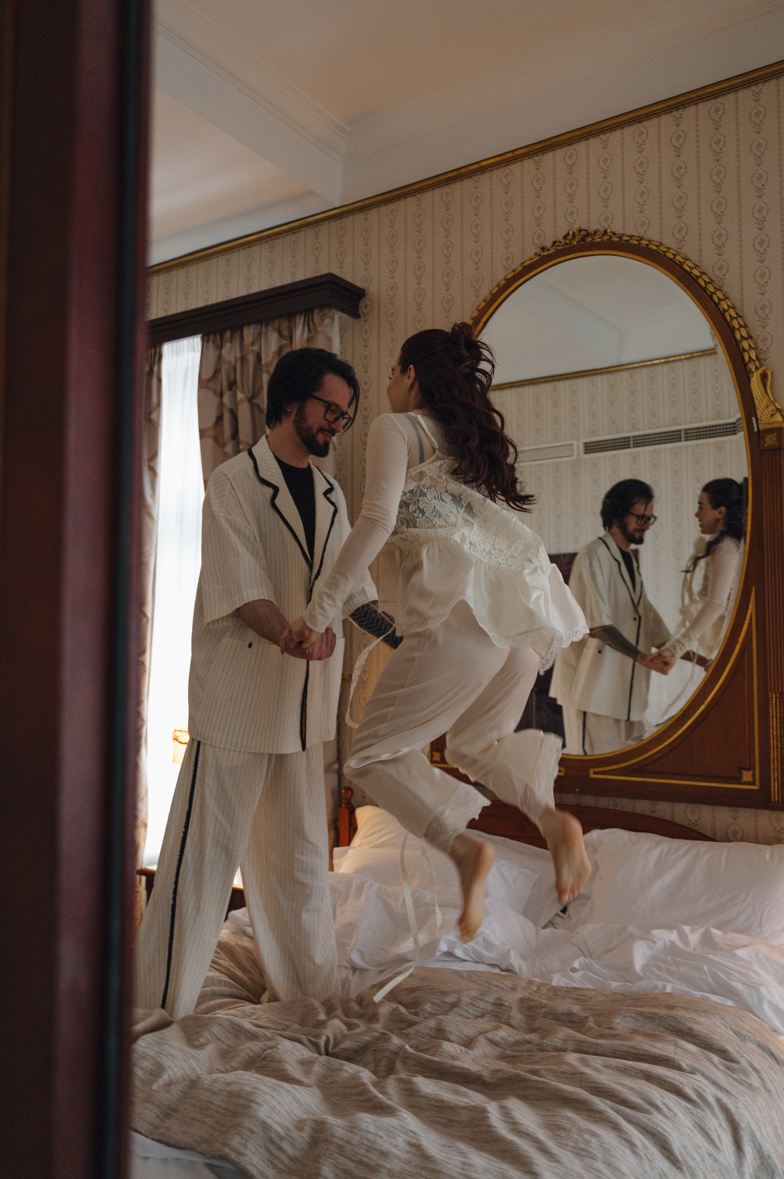 Денис и Анастасия. Метрополь и Особняк Спиридонова. Свадебный фотограф Москва и Санкт-Петербург. Анастасия Чудина