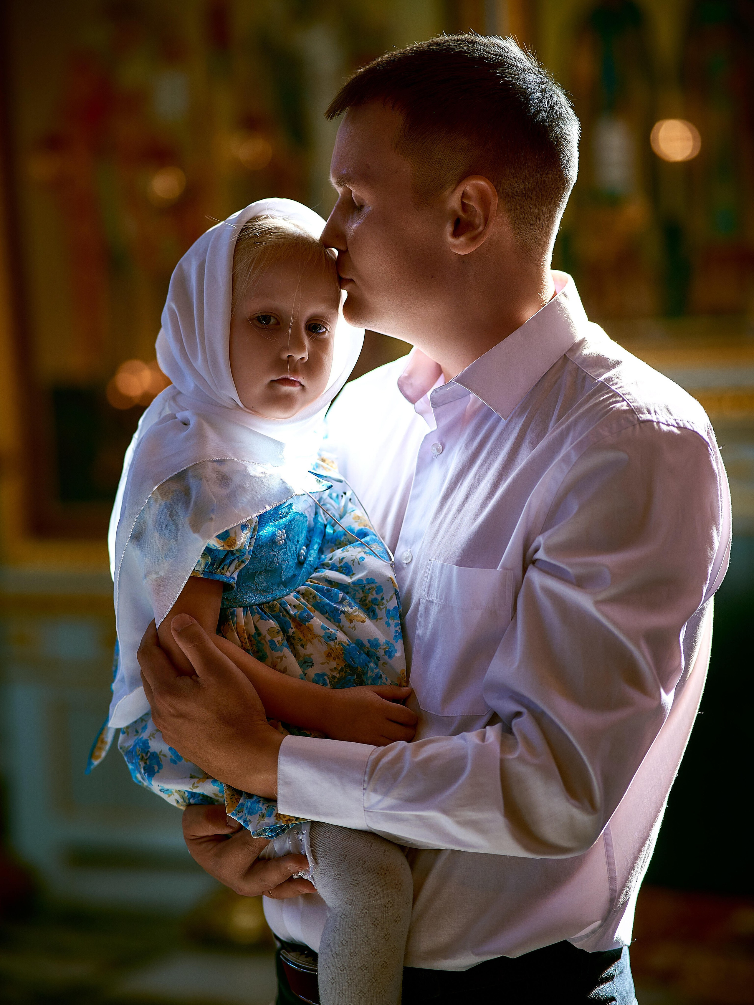 Крещение Кристины | Храм «Спас на Каменке». Свадебный фотограф в Санкт-Петербурге Славин Денис