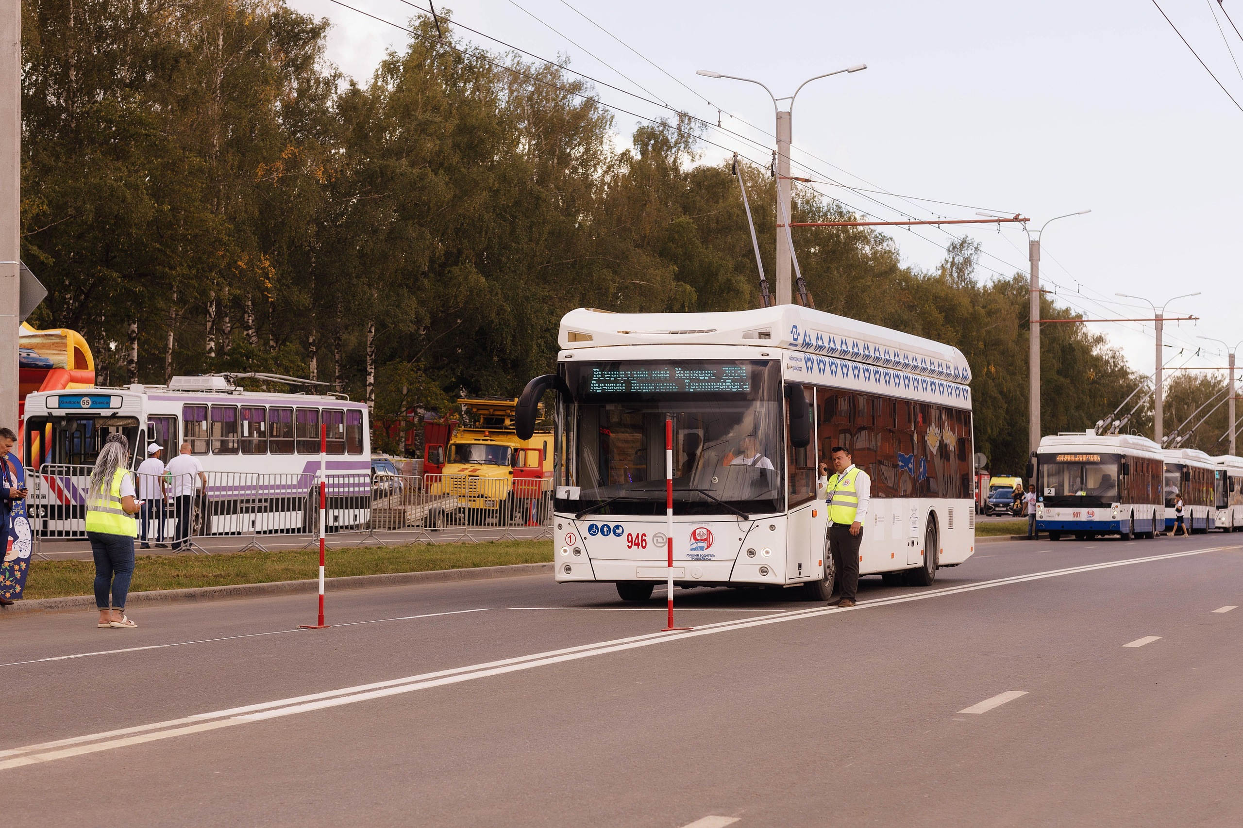 Лучший водитель троллейбуса России — 2024. Портретный и репортажный фотограф в Чебоксарах Андриян Чаркин