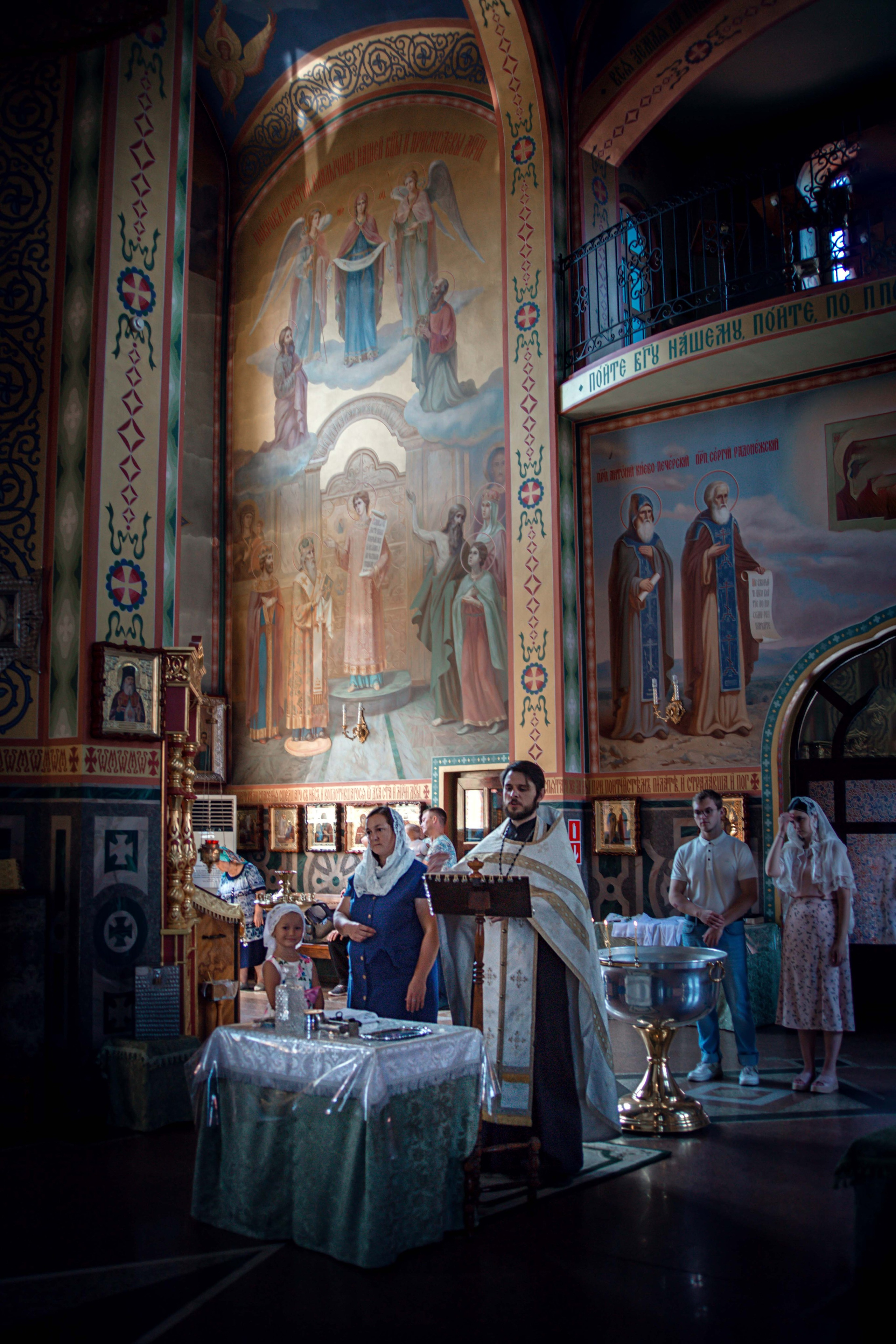 Крещение. Семейный и детский фотограф в Москве Ольга Кривенцова