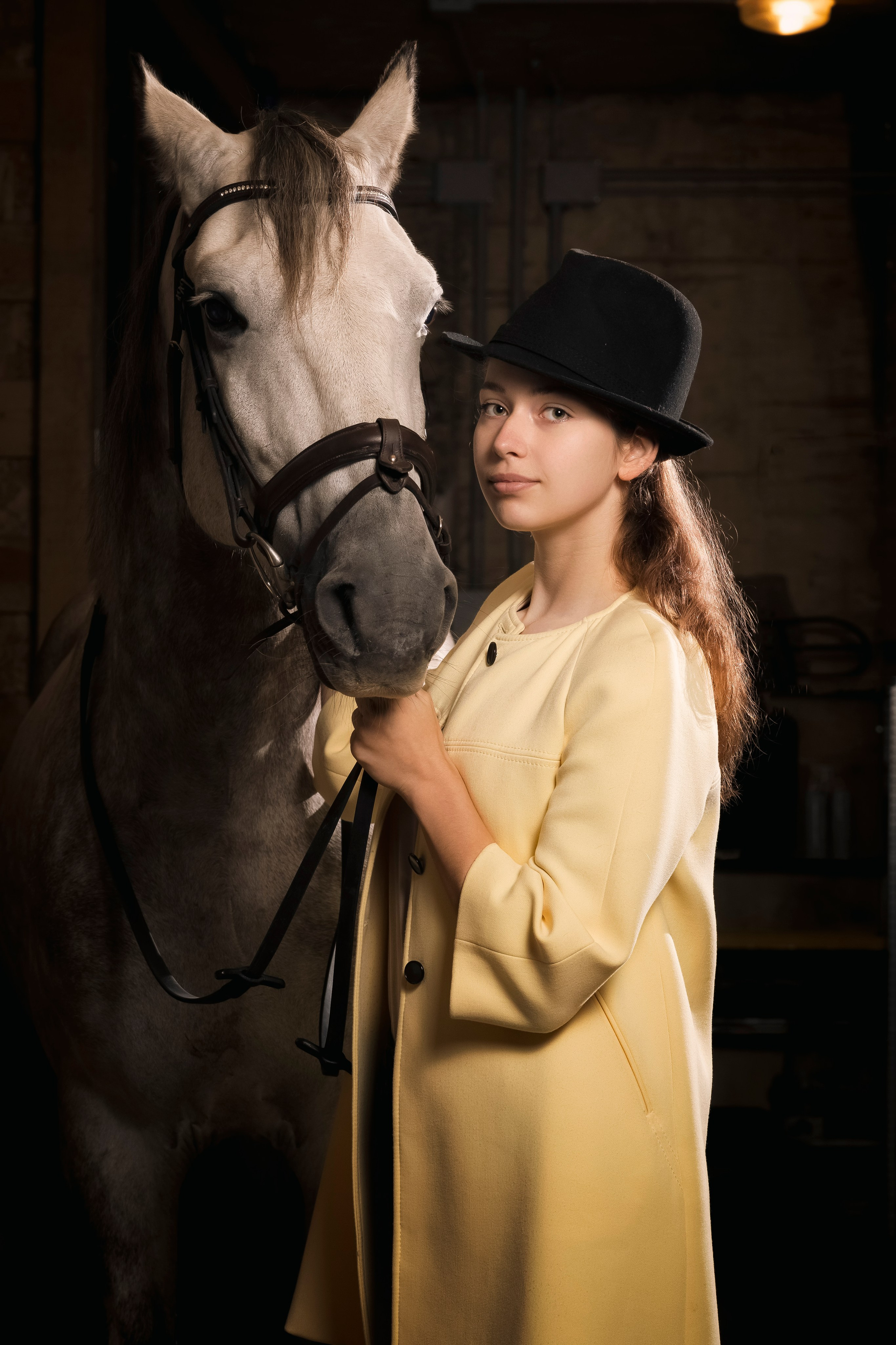 Лиза, фотосессия с лошадьми. Фотограф в Туле — Борисов Николай