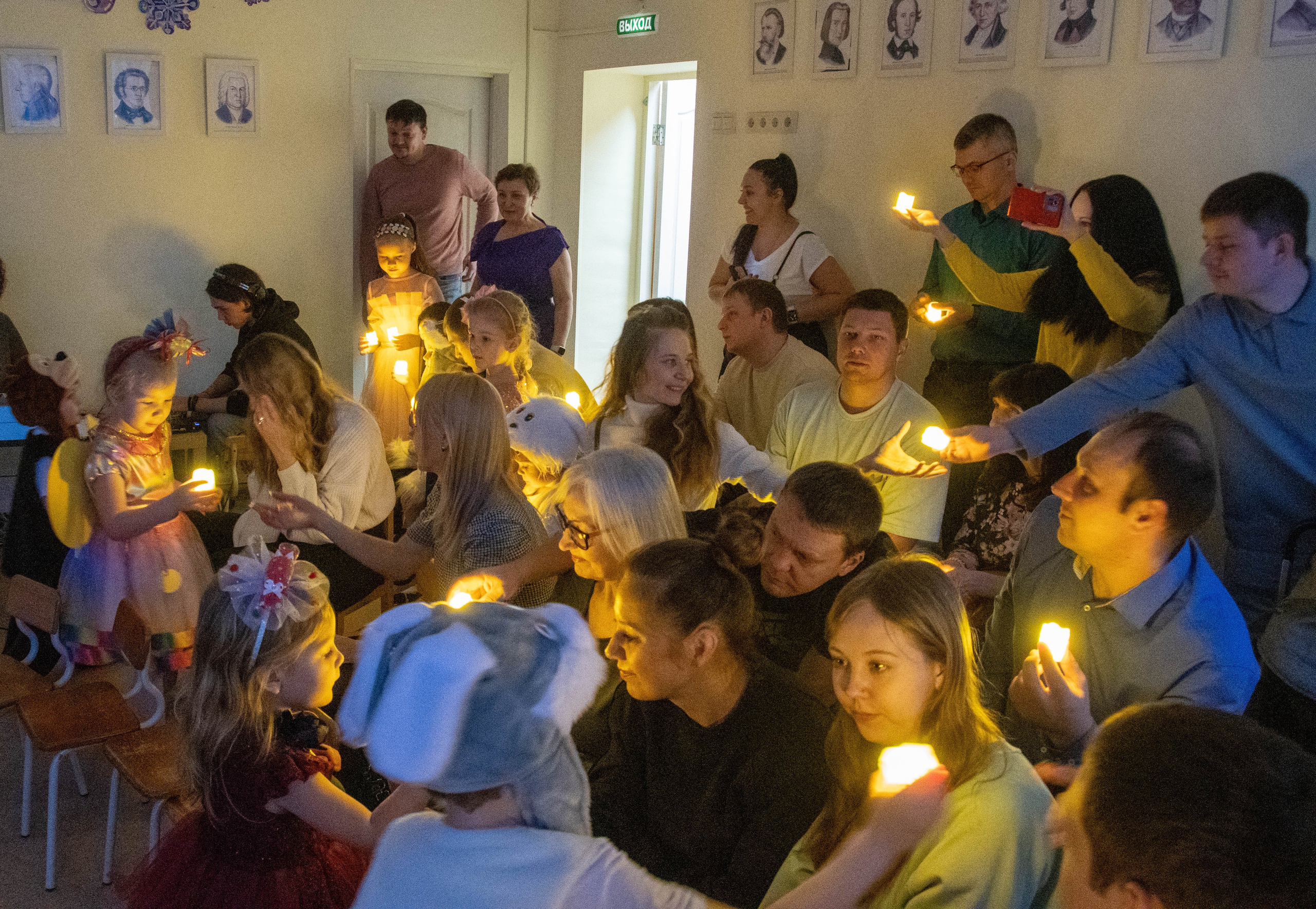 2023 Новый год. Акварель, Первомайка. Репортажный и детский фотограф в Новосибирске