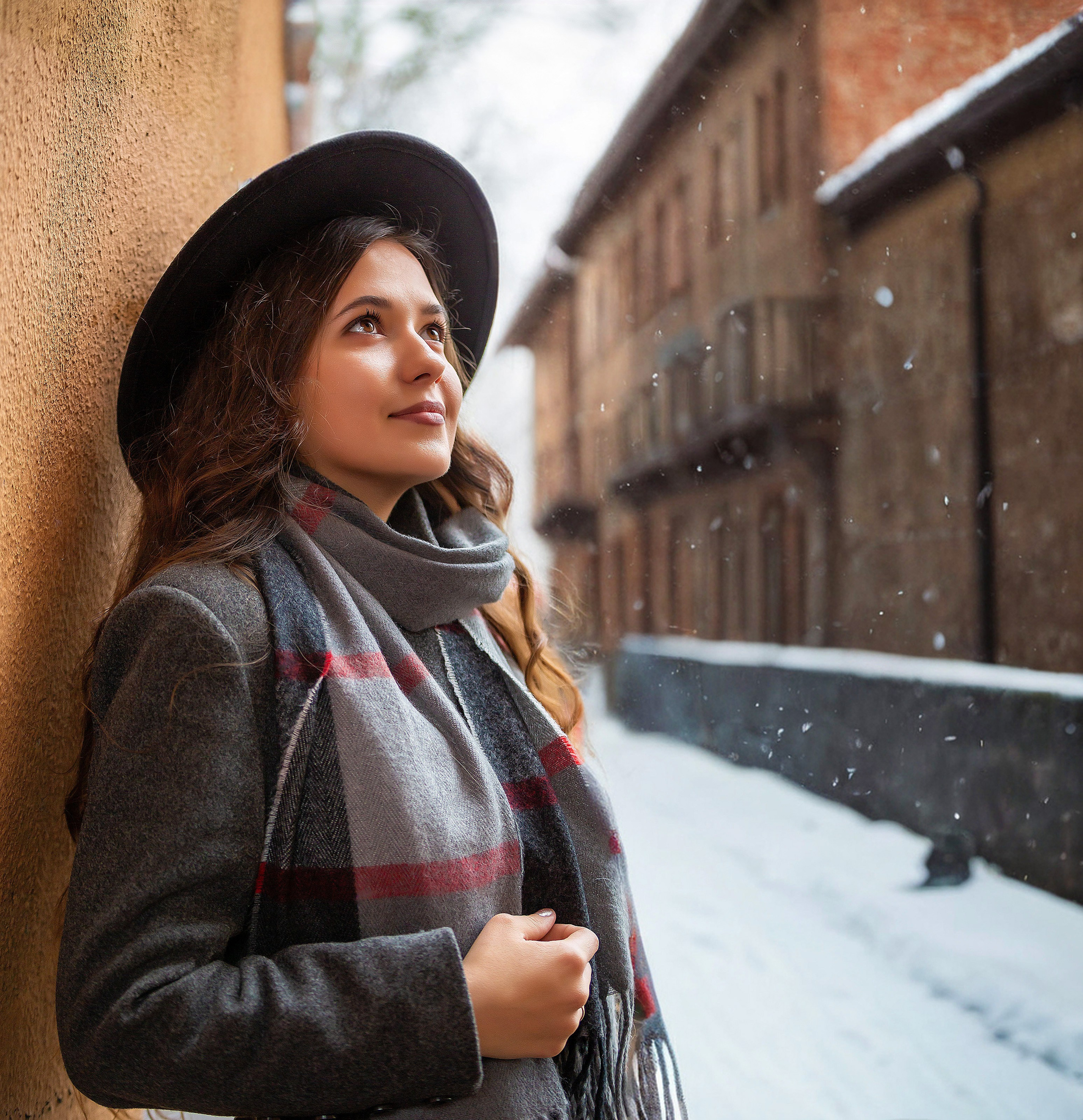 Зимняя фотосессия с Настей в рамках фотошоколы. Свадебный фотограф в Барановичах Вячеслав Шах-Гусейнов, фотошкола