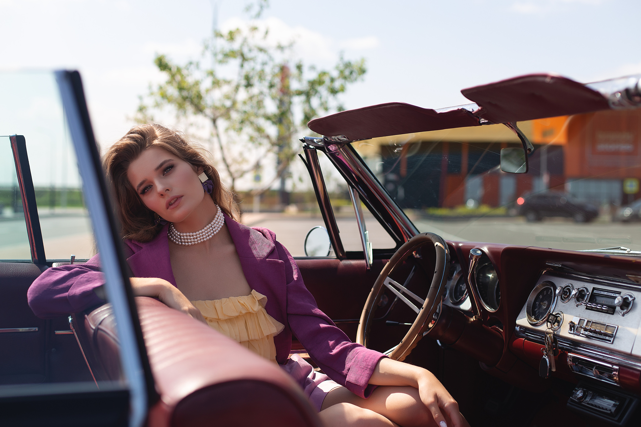 Ретро автомобиль. Женский фотограф в Екатеринбурге Марина Логинова